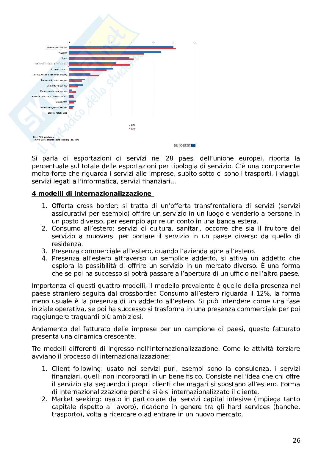Appunti economia attività terziarie Pag. 26