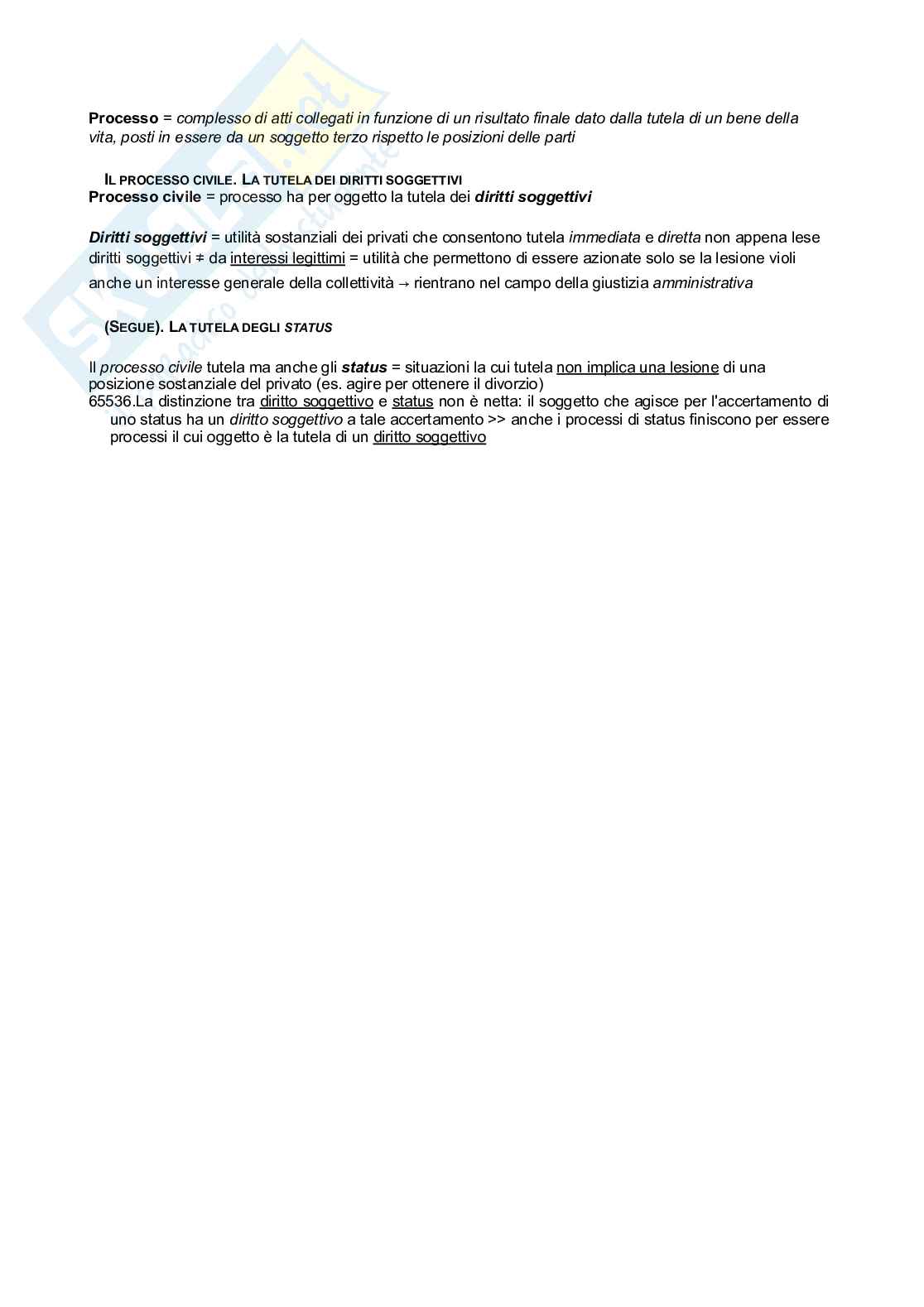Riassunto esame Diritto processuale civile, Prof. Zucconi galli fonseca Elena, libro consigliato Diritto processuale civile ,  Gian Franco Ricci Pag. 2