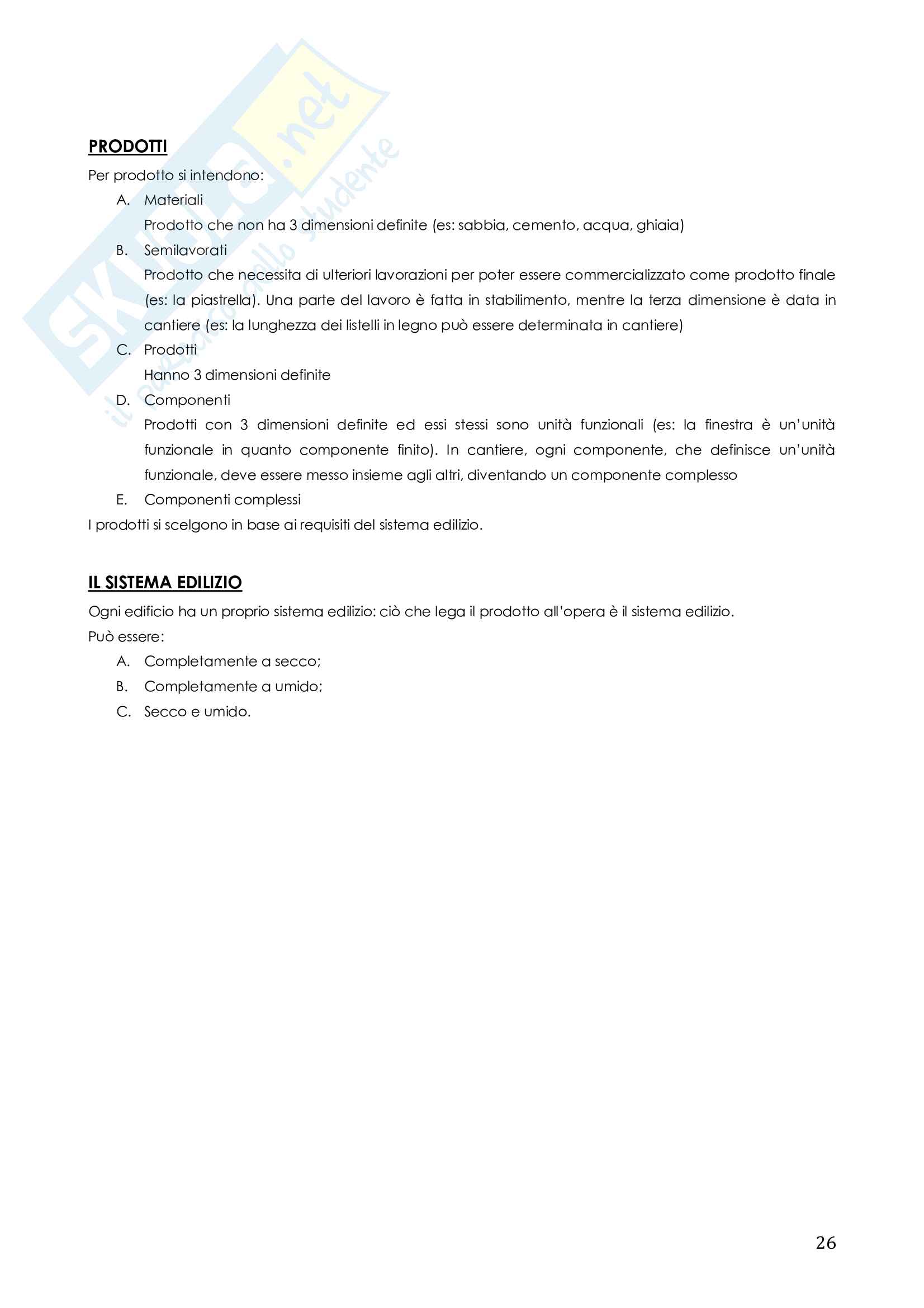 Appunti Tecnologia dell'architettura Pag. 26