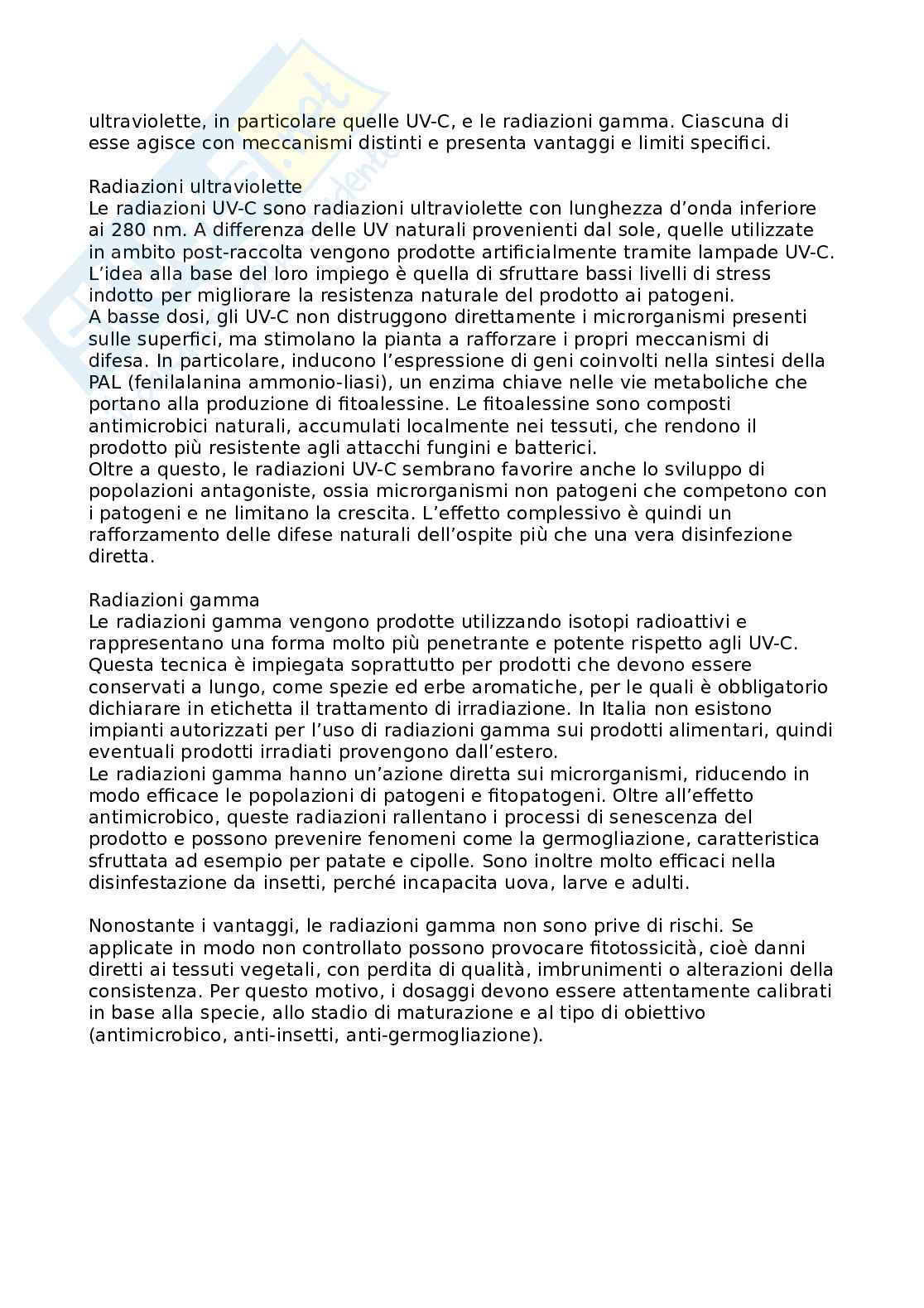 Appunti di patologia delle derrate vegetali  Pag. 11