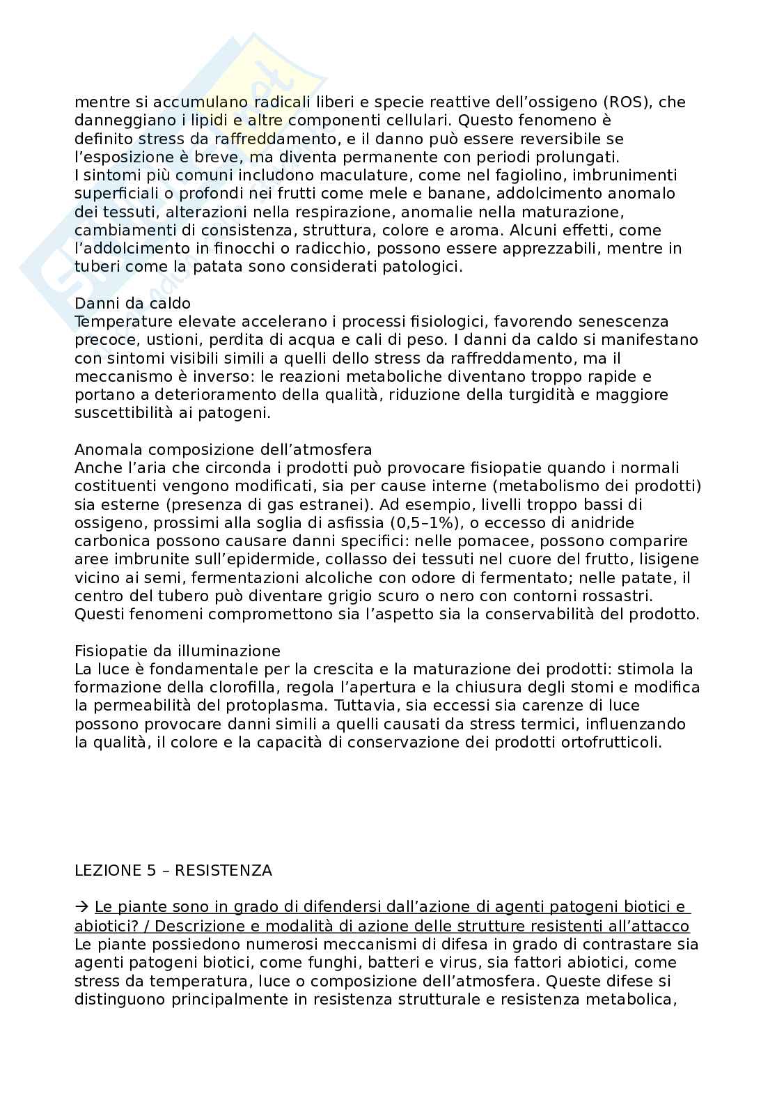 Appunti di patologia delle derrate vegetali  Pag. 16