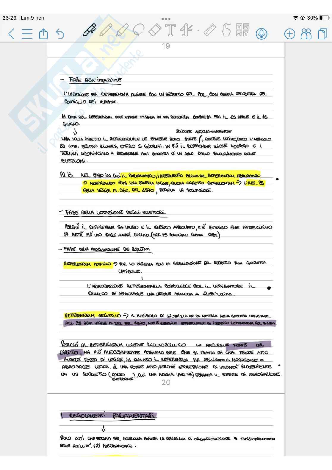 Fonti del diritto Pag. 21