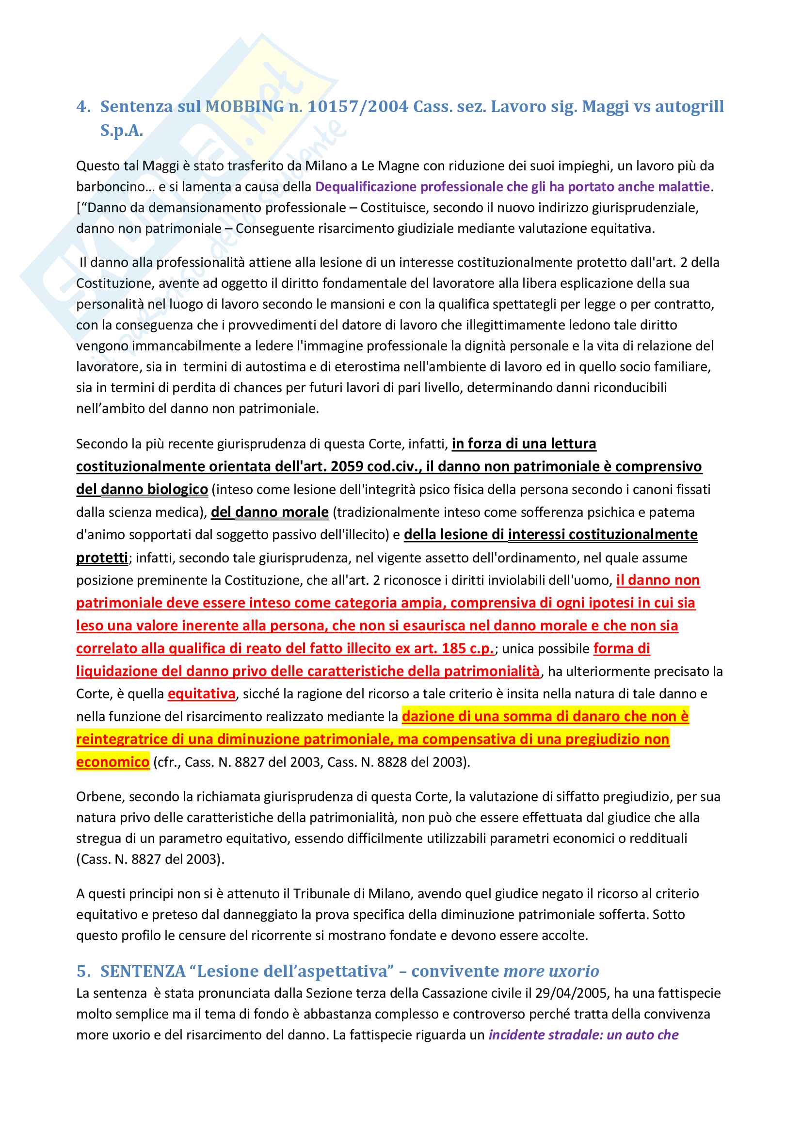 Diritto Civile II 2 - Appunti lezioni + Sentenze Pag. 41