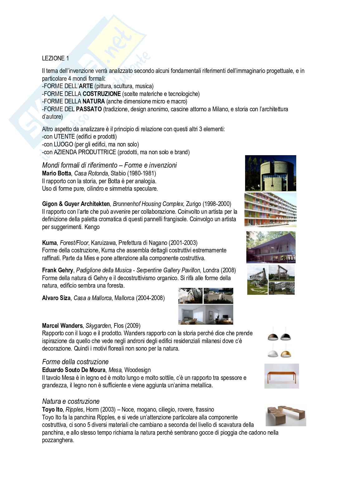 Storia del Design Pag. 1