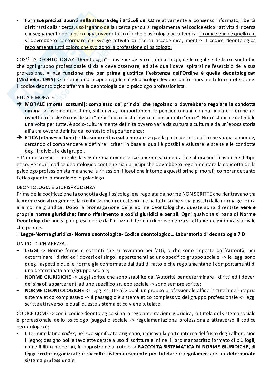 Laboratorio di deontologia Pag. 21