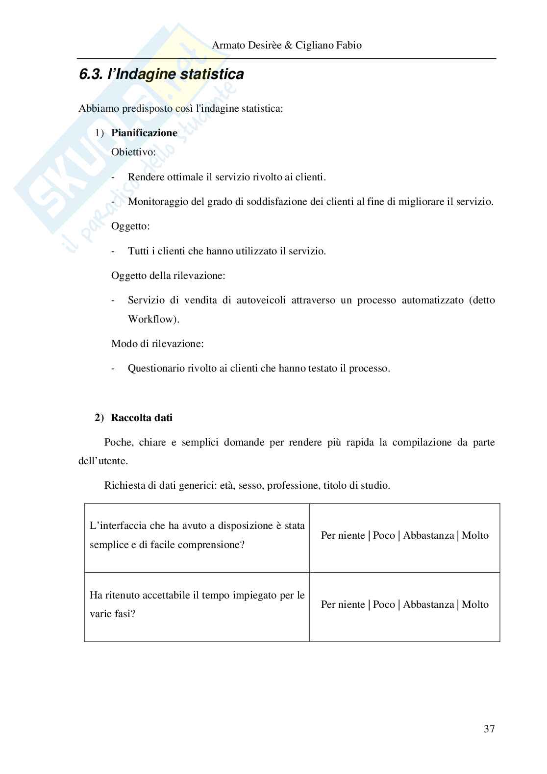 Workflow Management System Pag. 41