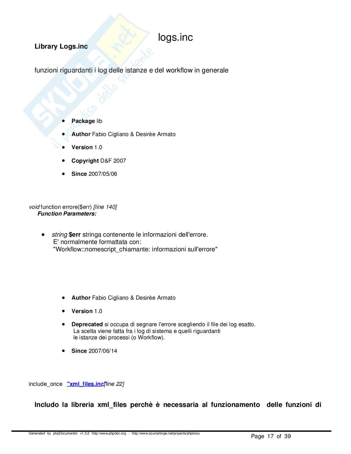 Workflow Management System Pag. 56