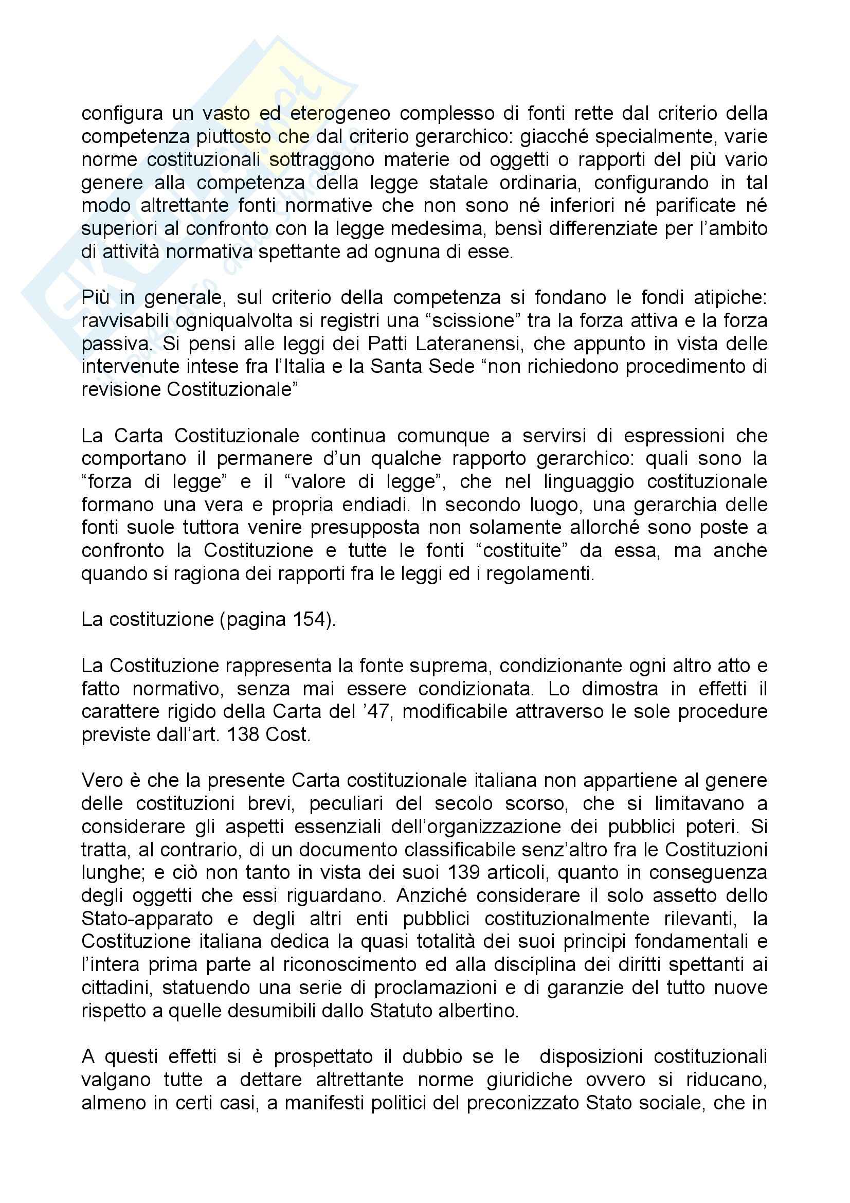 Riassunto esame Diritto Costituzionale, prof. Olivetti Pag. 36