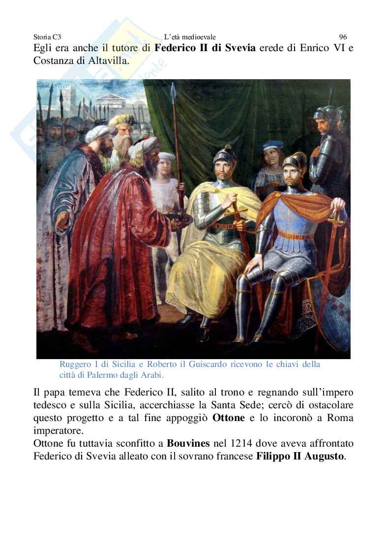 Storia C3, L'età medievale Pag. 96