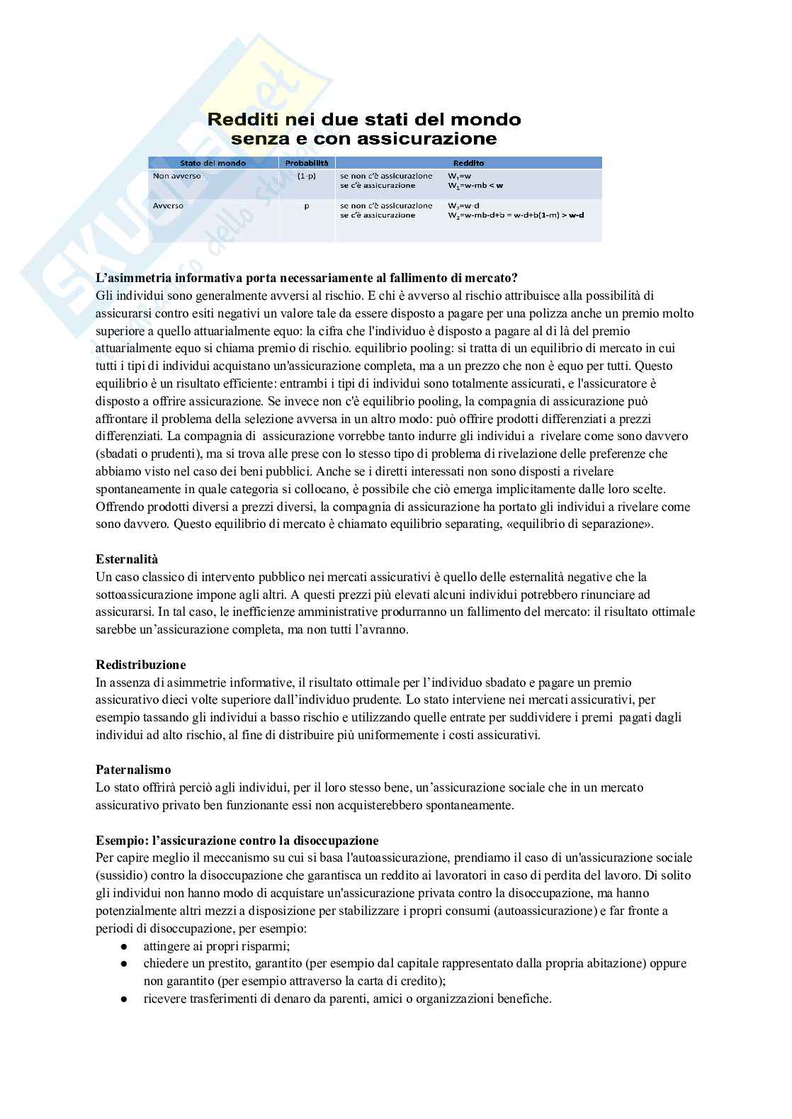 Riassunto esame Scienza delle finanze, Prof. Scabrosetti Simona, libro consigliato Scienza delle finanze, Scabrosetti Pag. 21