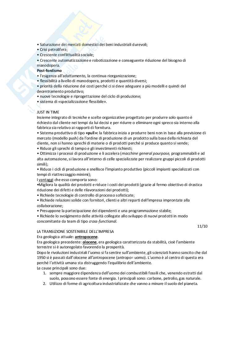 Appunti Economia e gestione aziendale  Pag. 11