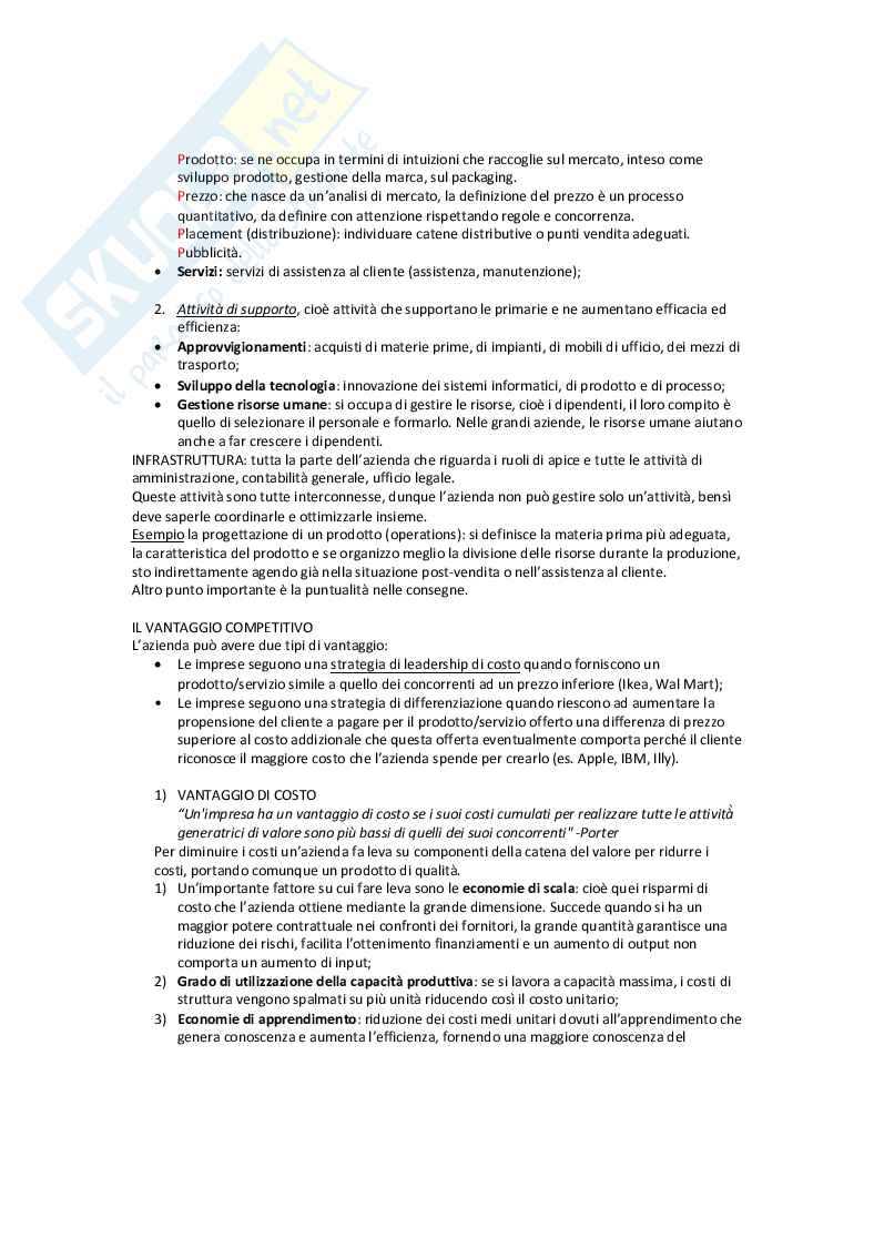 Appunti Economia e gestione aziendale  Pag. 2