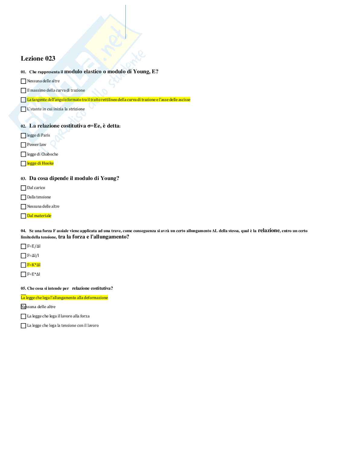 Set domande d'esame di Progettazione meccanica Pag. 31
