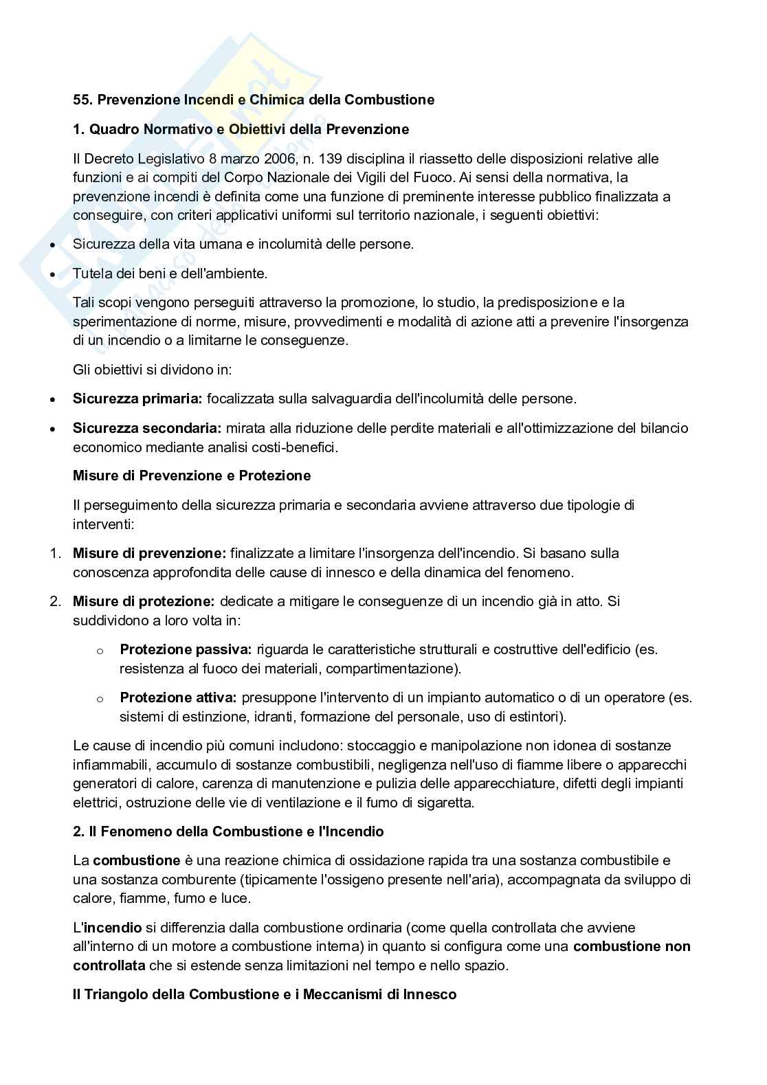 Appunti Antincendio Impianti ospedalieri 2  Pag. 1