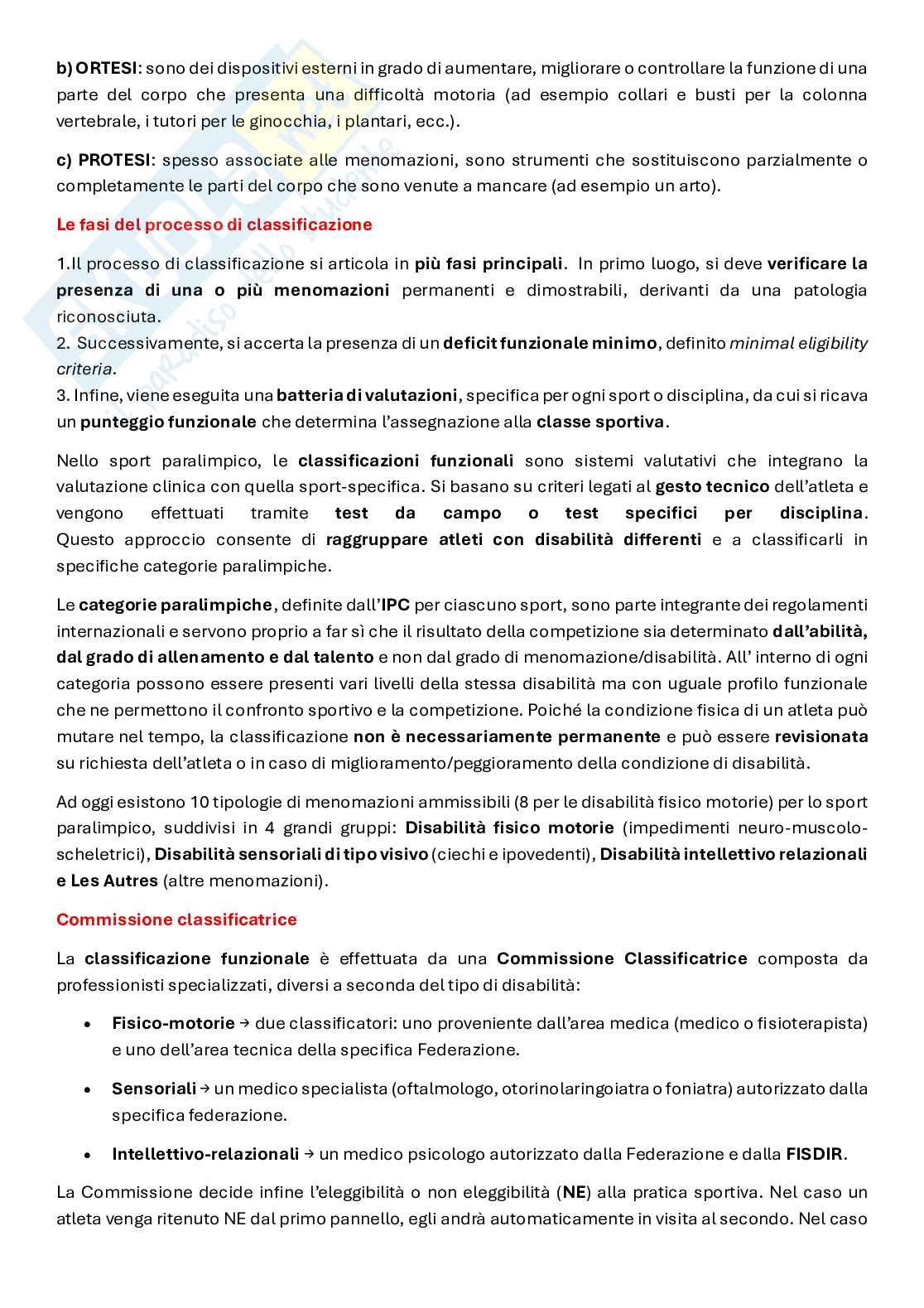 Teoria, tecnica e didattica dello sport per disabili Pag. 11