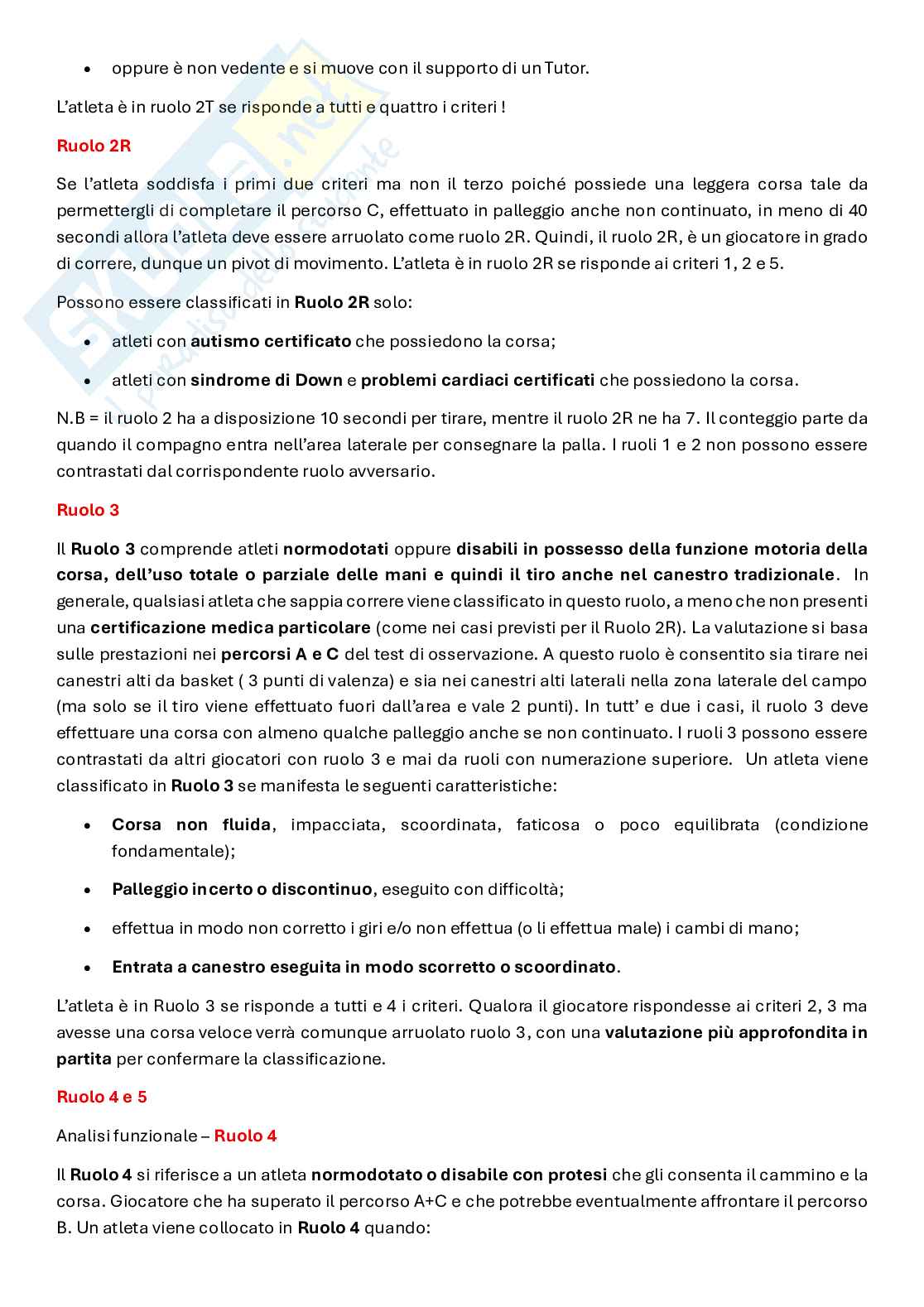 Teoria, tecnica e didattica dello sport per disabili Pag. 16