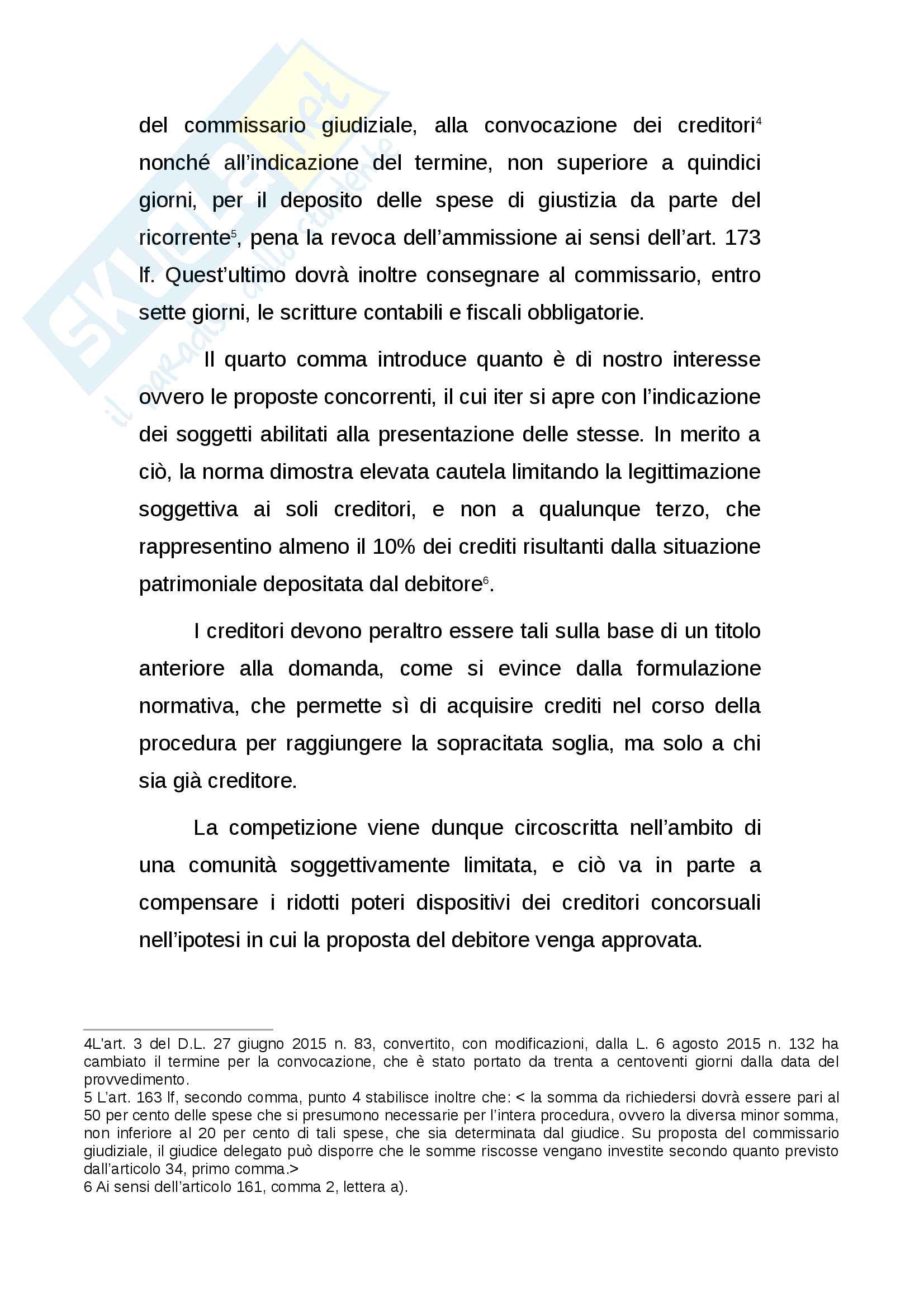 Proposte ed offerte concorrenti - Tesi Pag. 6