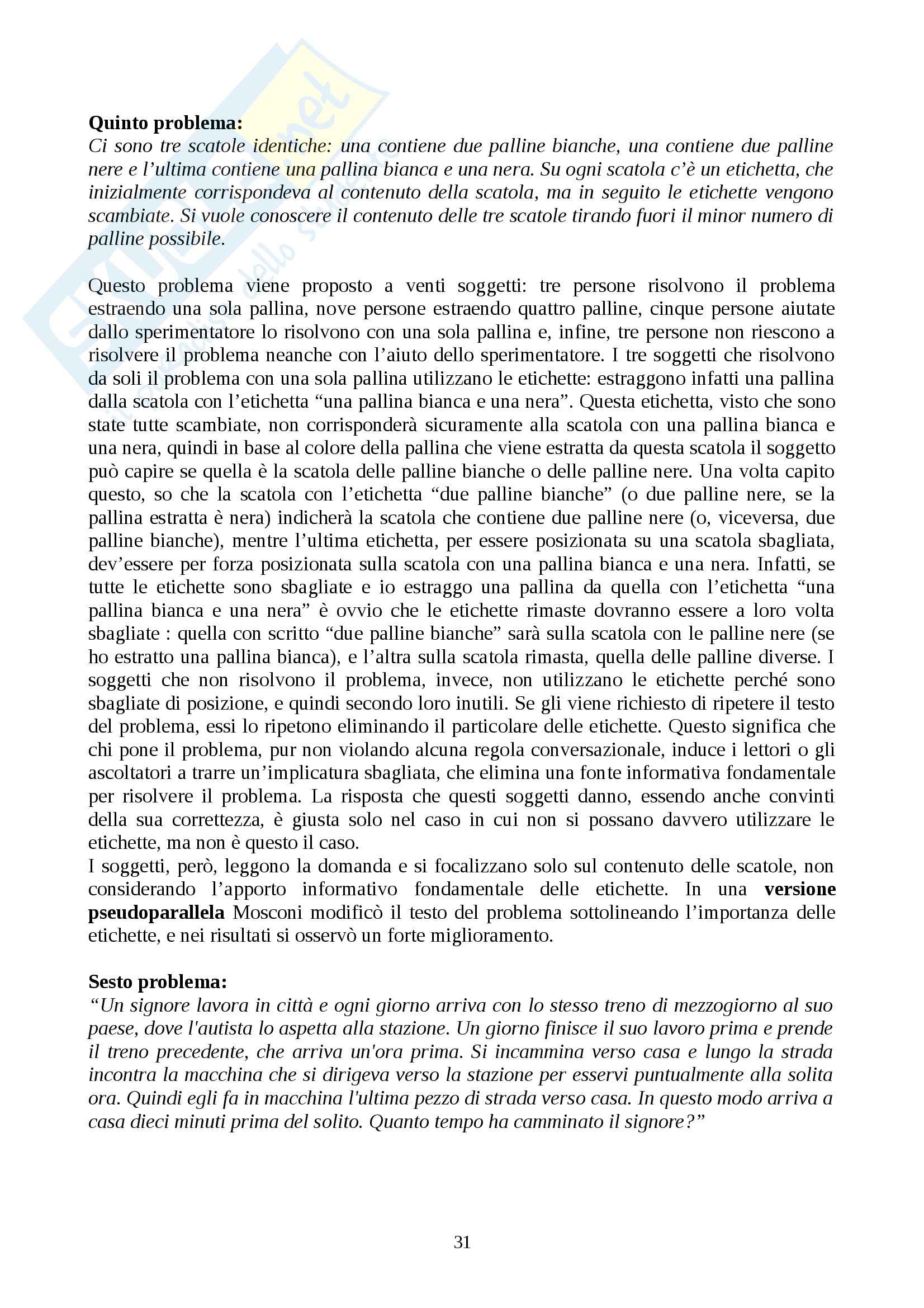 Psicologia generale II - Appunti Pag. 31