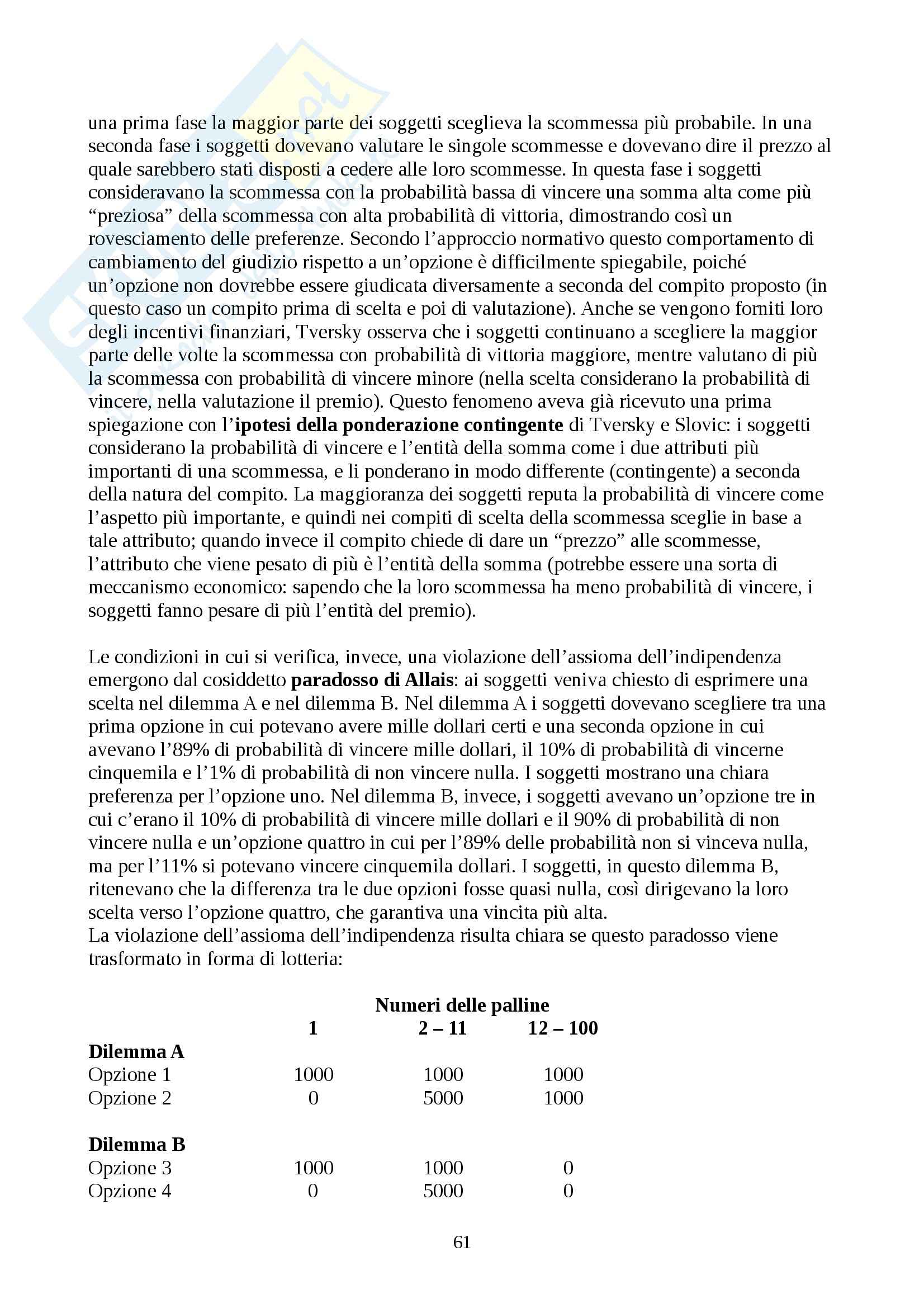 Psicologia generale II - Appunti Pag. 61