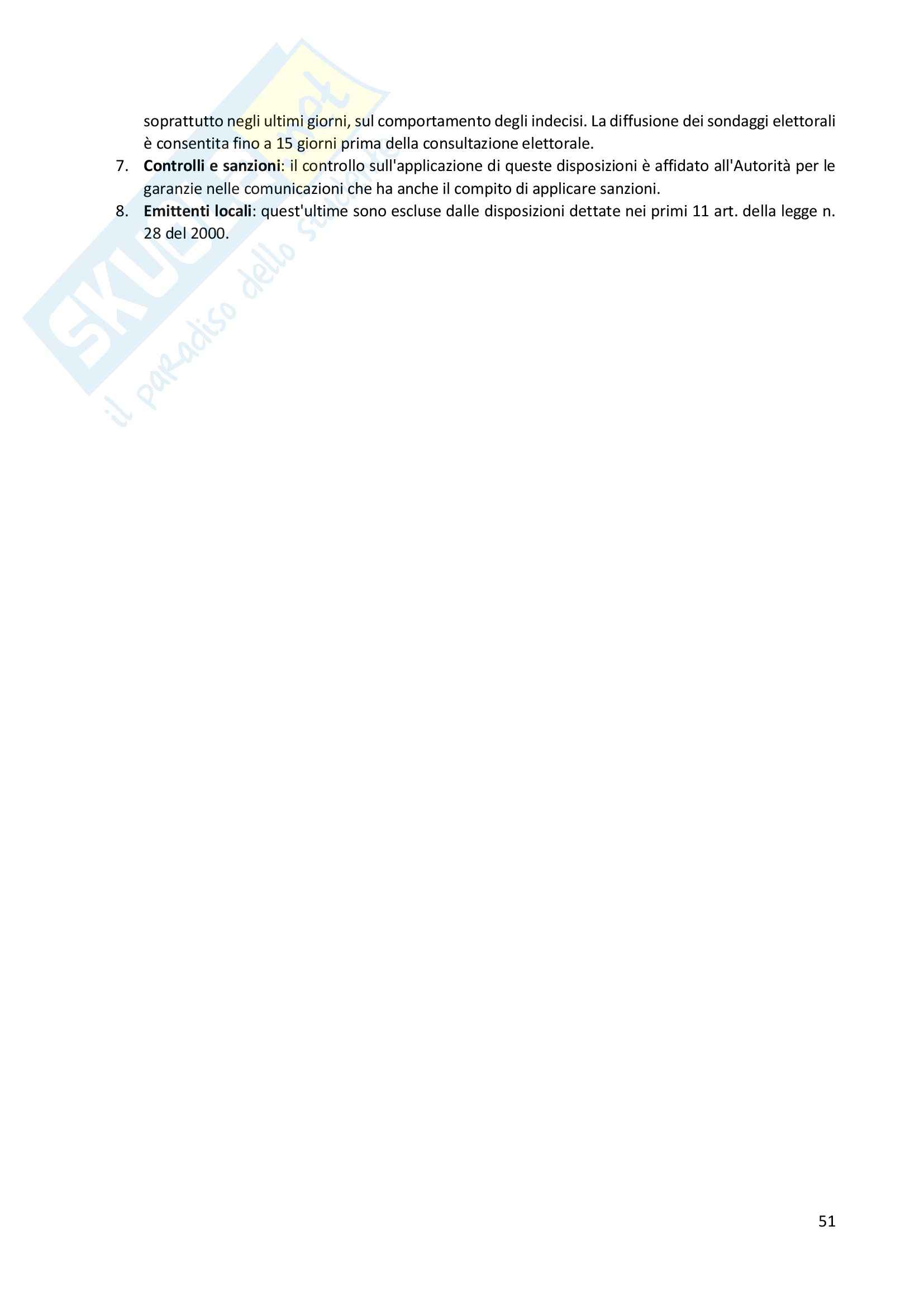Riassunto esame Diritto, prof. Marseglia, libro consigliato Diritto dell'informazione e della comunicazione, Zaccaria Pag. 51
