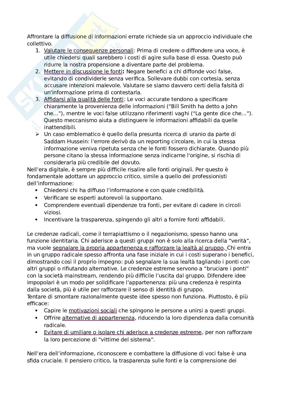 Appunti di Psicologia generale avanzata Pag. 11