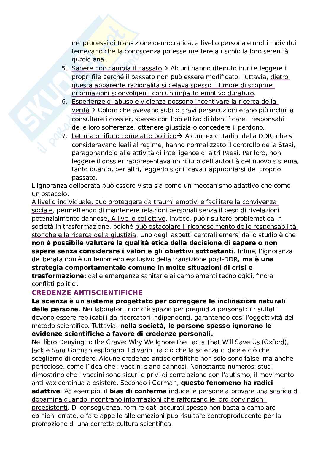 Appunti di Psicologia generale avanzata Pag. 16