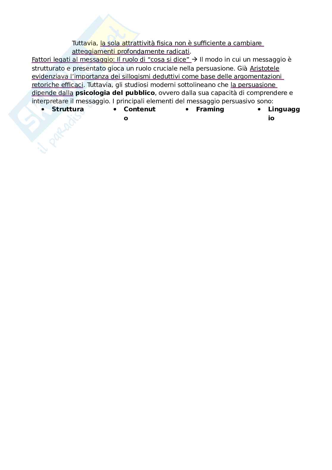 Appunti di Psicologia generale avanzata Pag. 56