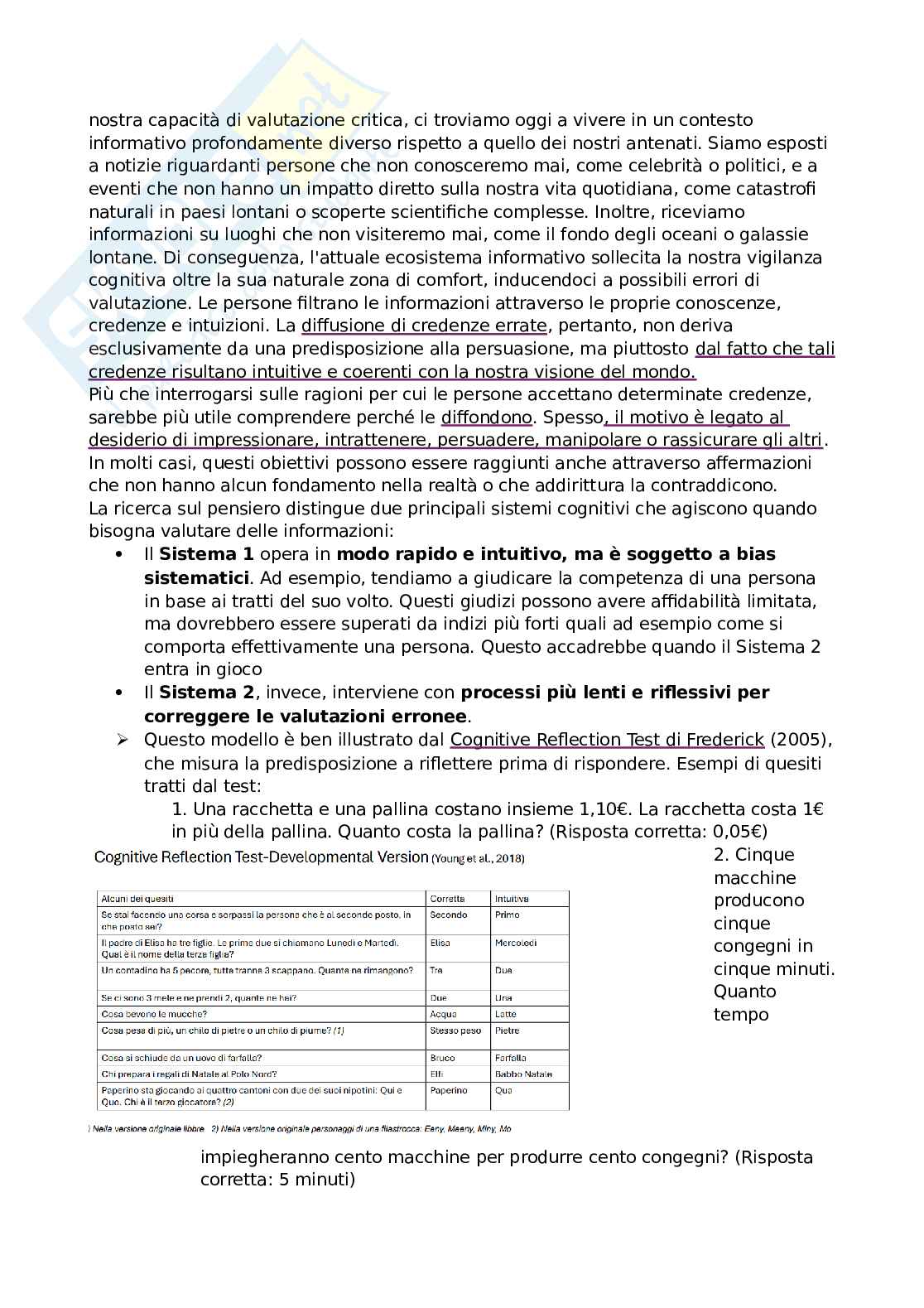 Appunti di Psicologia generale avanzata Pag. 6