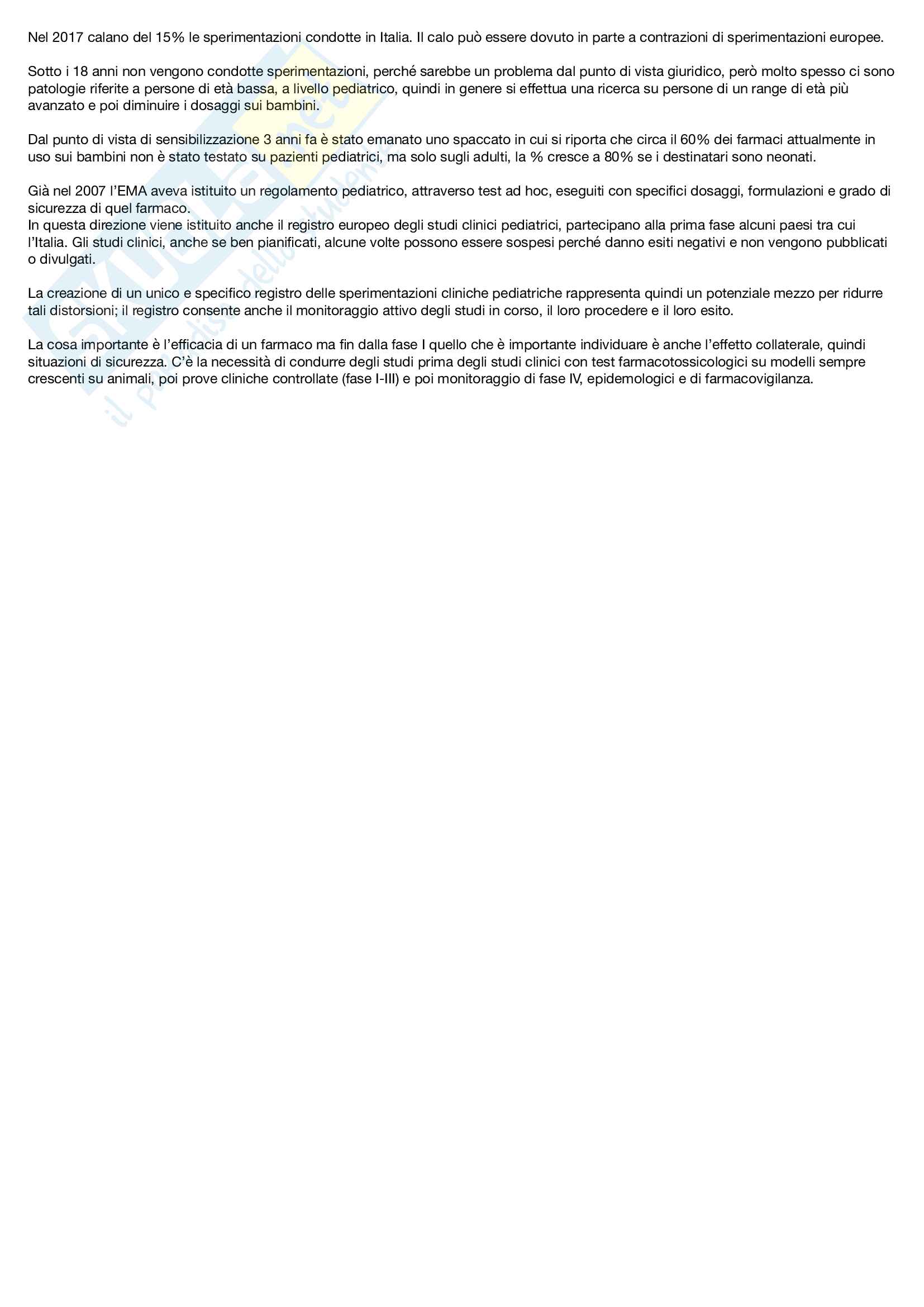 Progettazione e sviluppo del farmaco Pag. 26