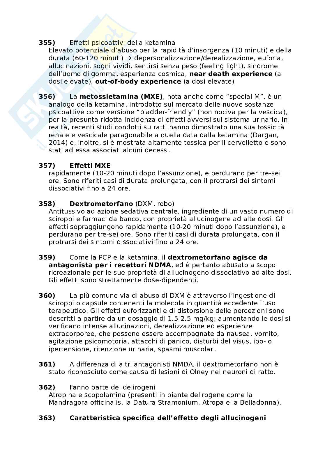 Bozze domande esame Psicopatologia delle dipendenze Pag. 41