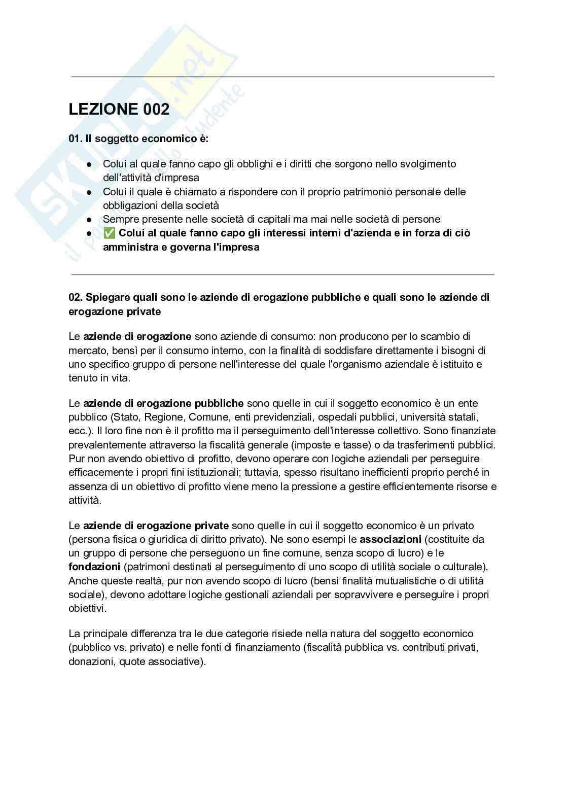 Paniere completo Economia aziendale, 2026  Pag. 2