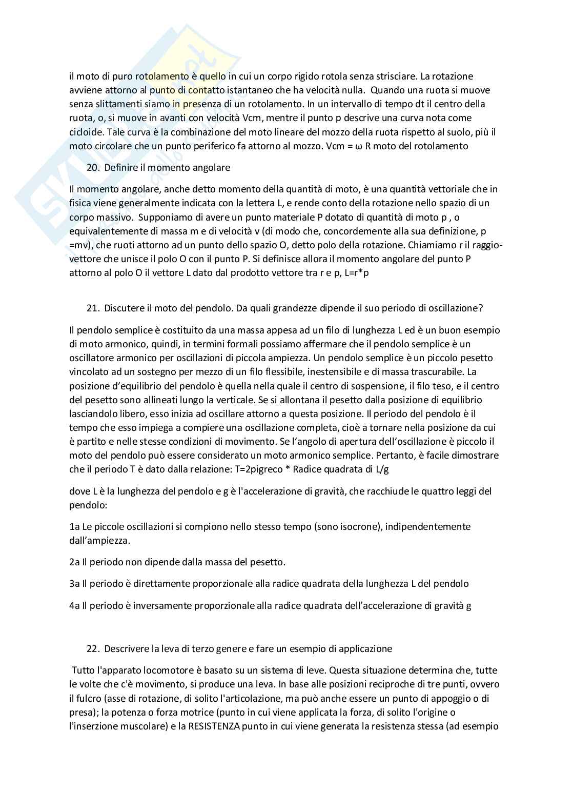 Paniere Biomeccanica - (2026) - Risposte aperte corrette  Pag. 6