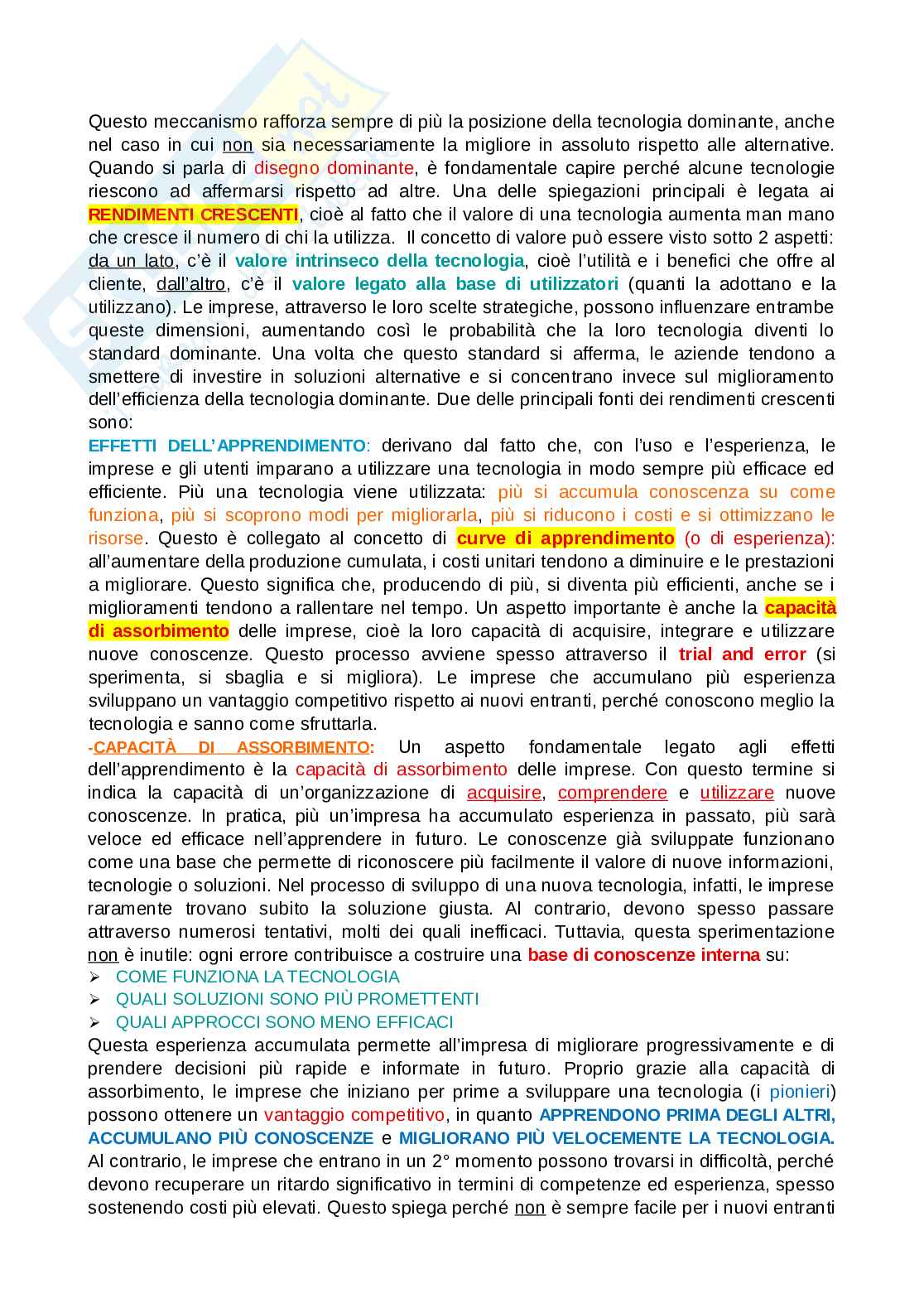 Management dell'innovazione Pag. 31