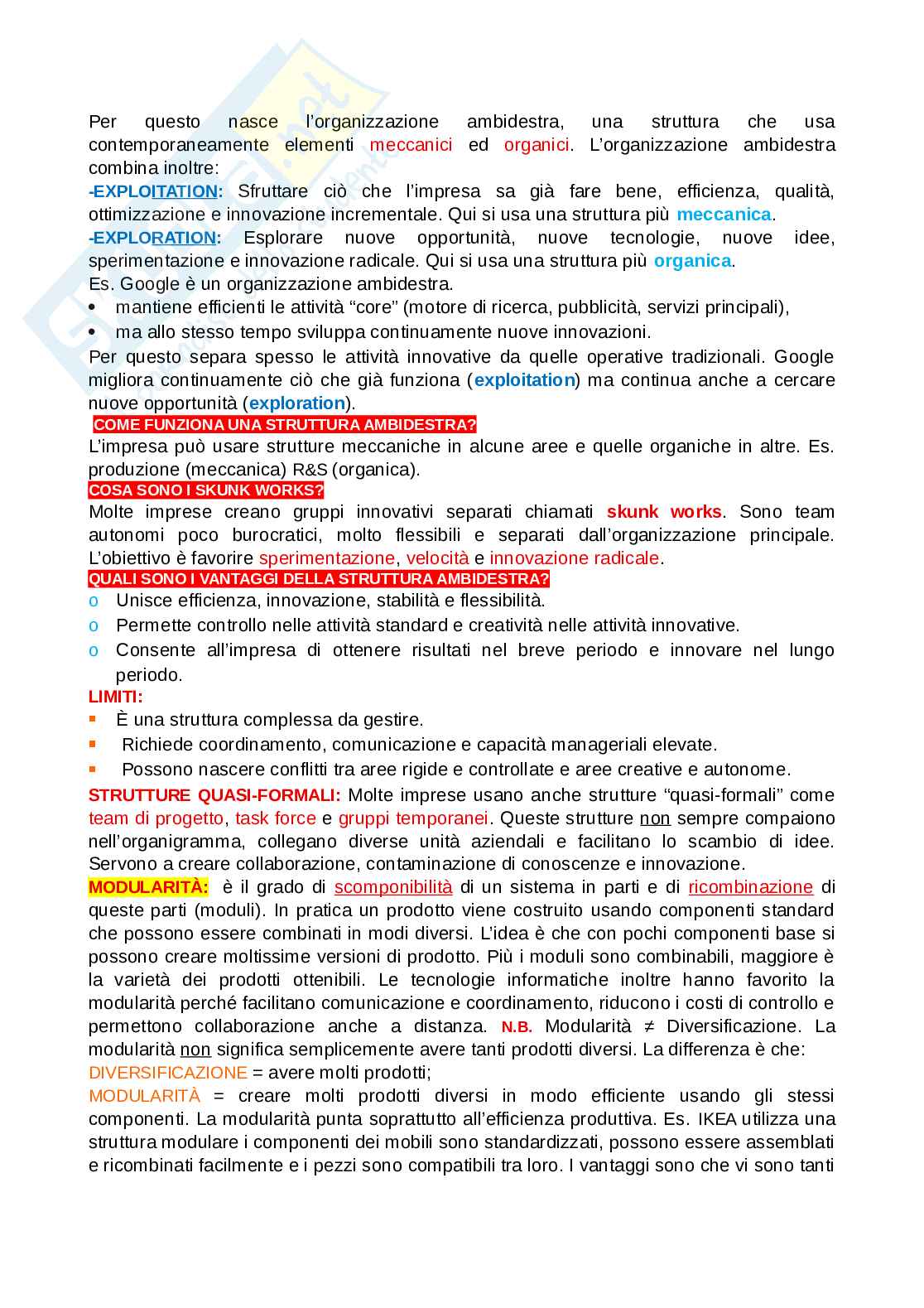 Management dell'innovazione Pag. 76