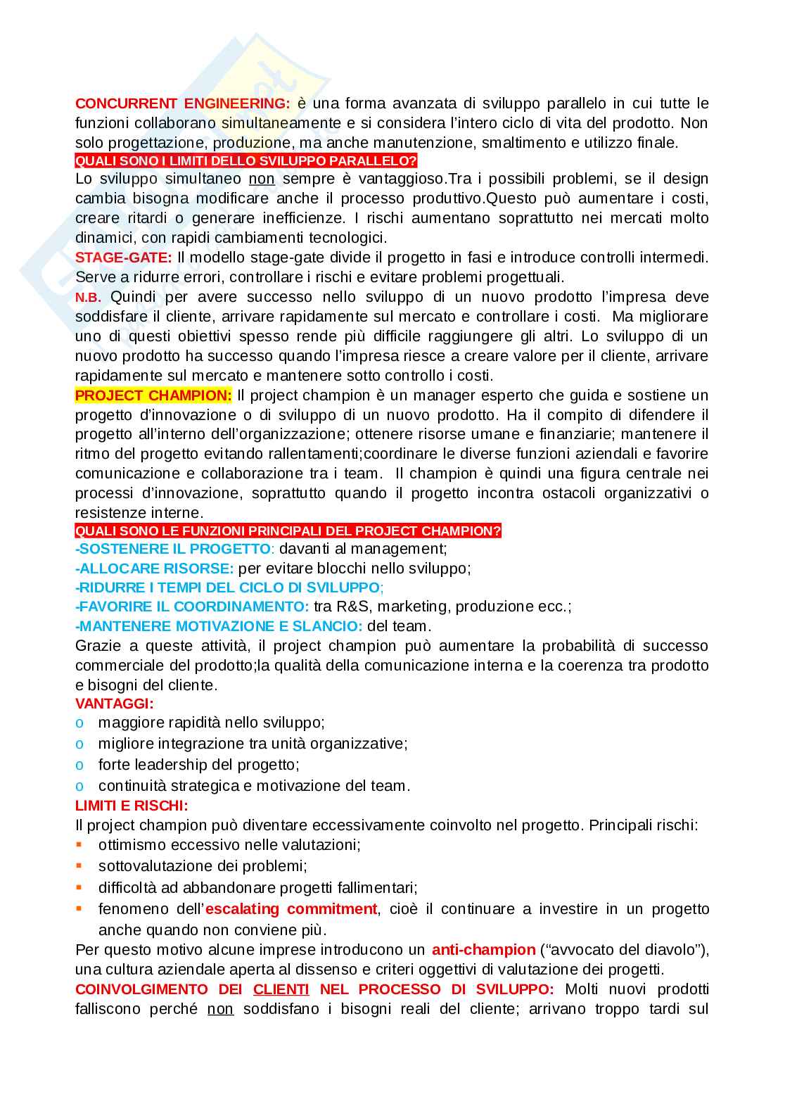 Management dell'innovazione Pag. 81