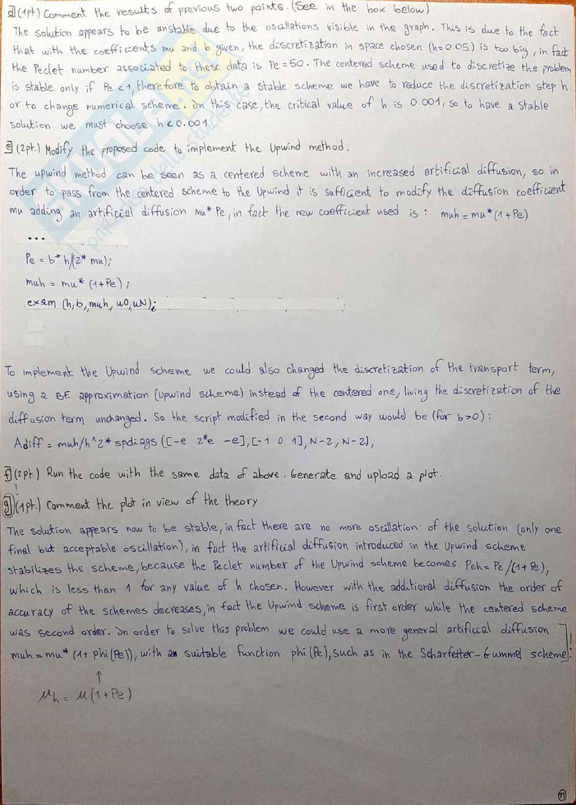 Temi d'esame (exe, codici, quiz) Numerical methods Pag. 11