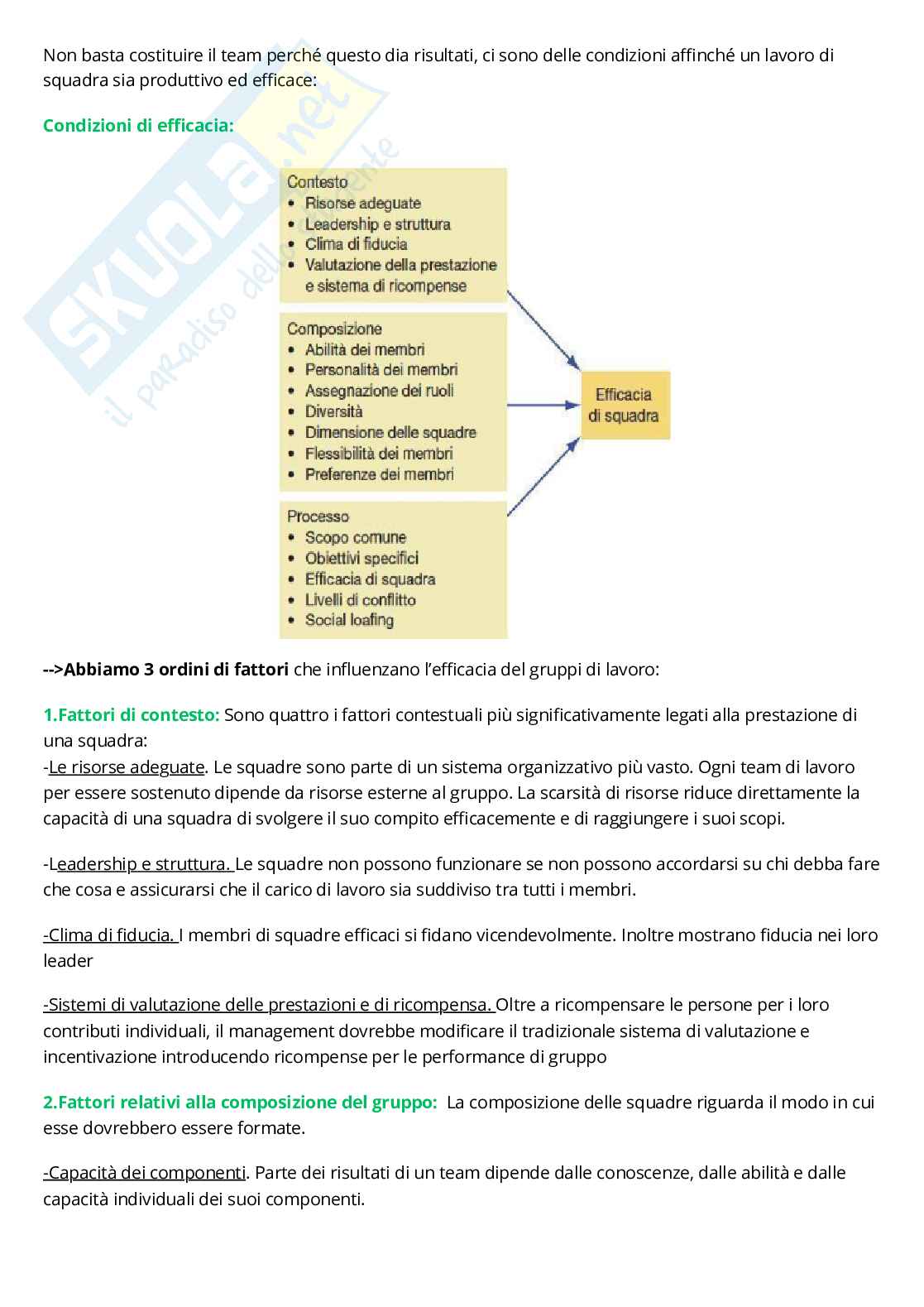 Riassunto esame Organizzazione aziendale, Prof. Isari Daniela, libro consigliato Comportamento organizzativo. Conoscere e sviluppare competenze organizzative, Pearson, 2021 (Capitoli 1, 4, 6, 7, 8, 9, 10, 11, 14, 15S, Bins. Juge, Bodega Pag. 36