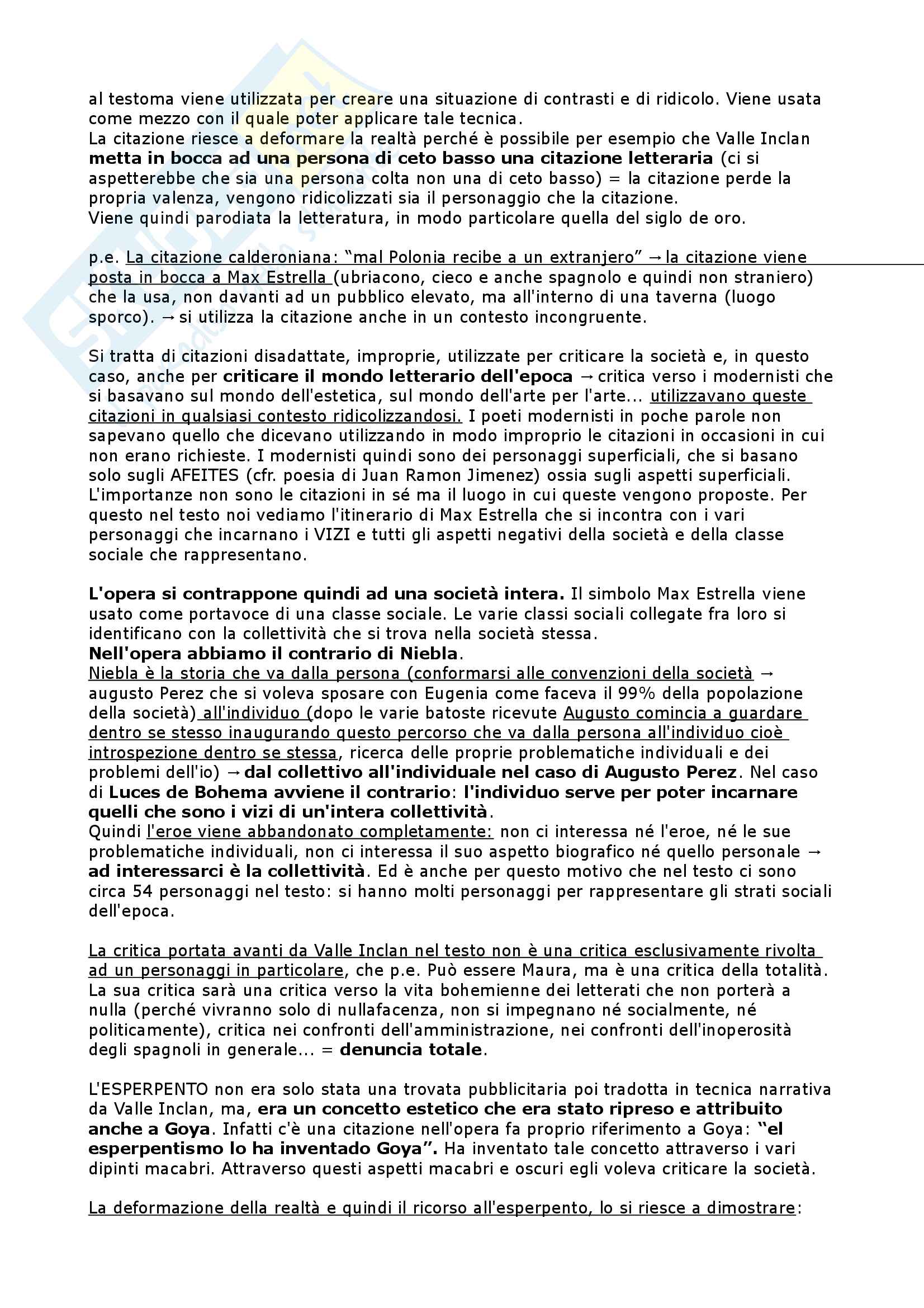 Il Settecento, l'Ottocento, il Novecento - Letteratura Spagnola II Pag. 106