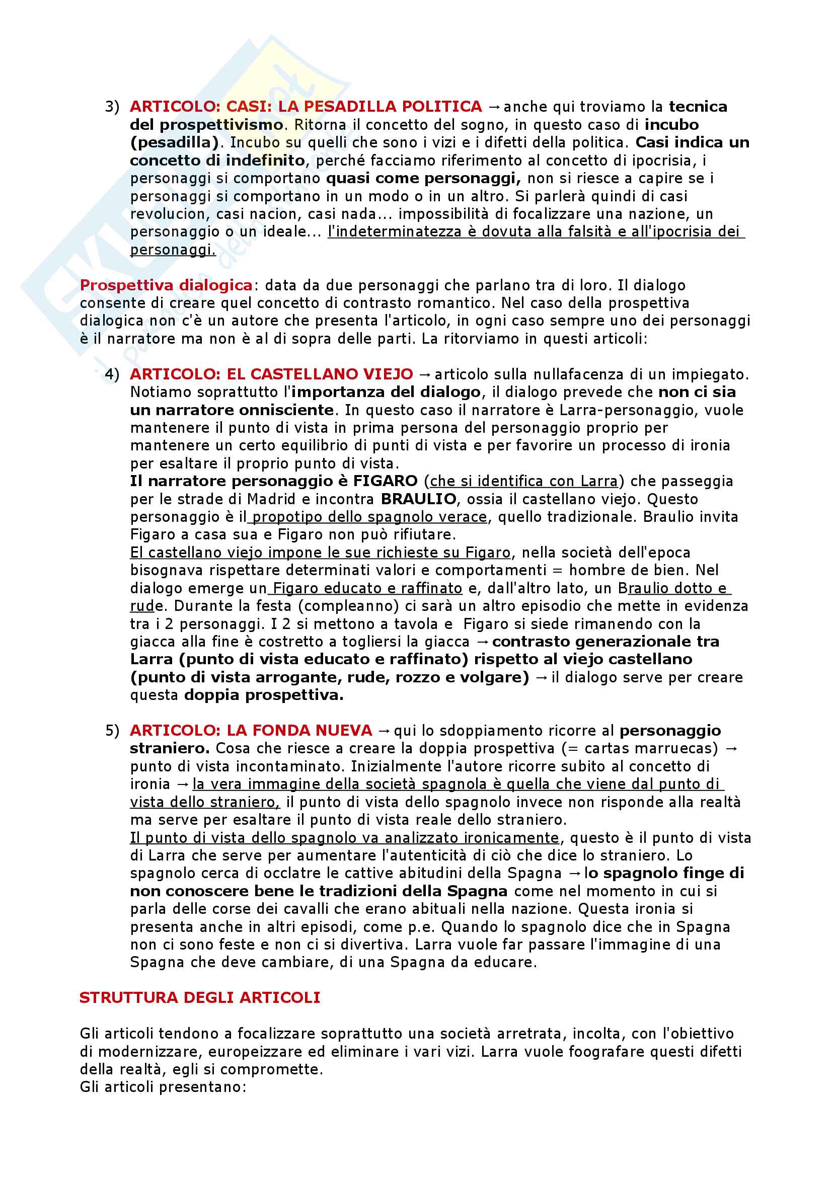 Il Settecento, l'Ottocento, il Novecento - Letteratura Spagnola II Pag. 51