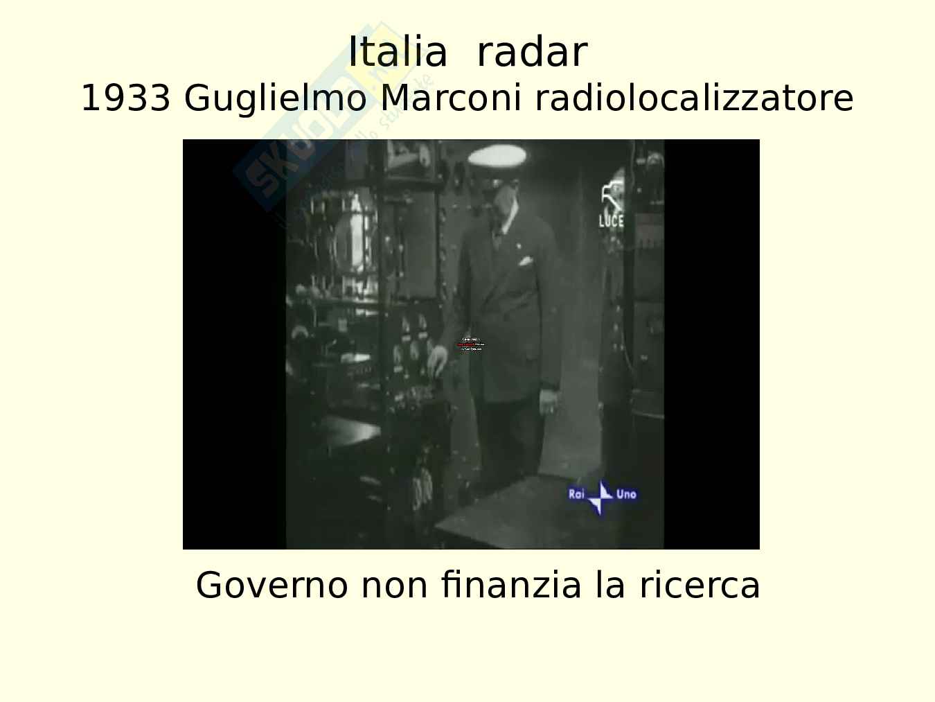 Guerra: impulso alla ricerca Pag. 11