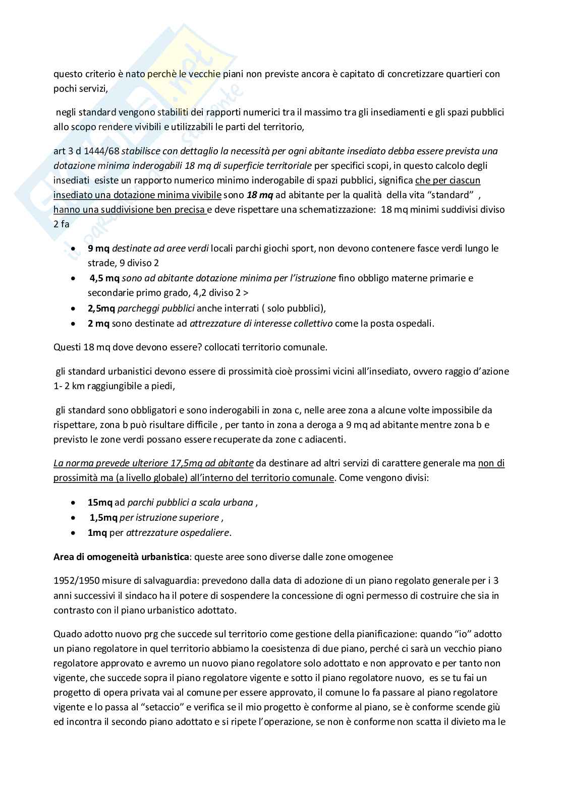 Appunti Legislazione urbanistica delle opere pubbliche e normative edilizie Pag. 21