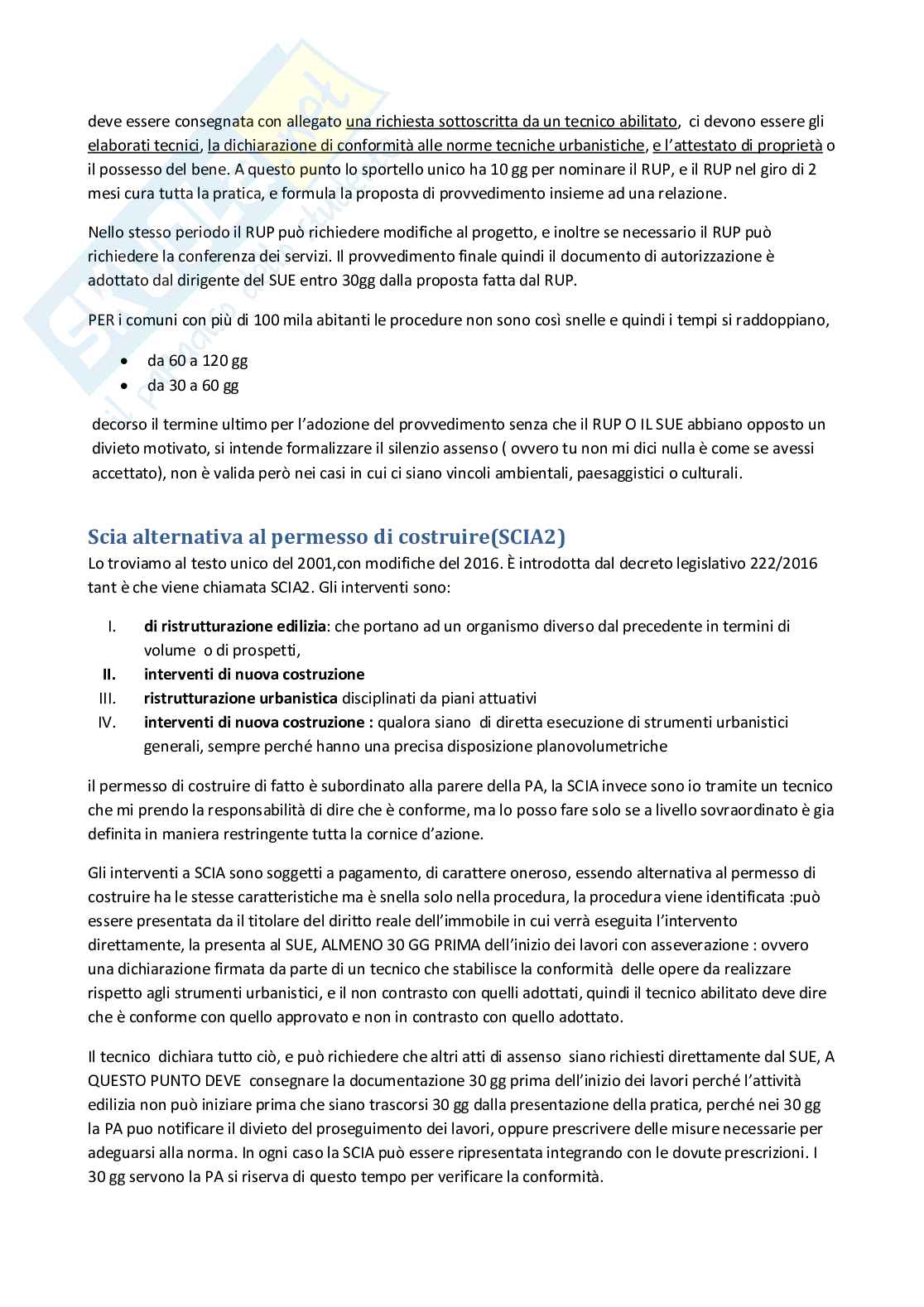 Appunti Legislazione urbanistica delle opere pubbliche e normative edilizie Pag. 36
