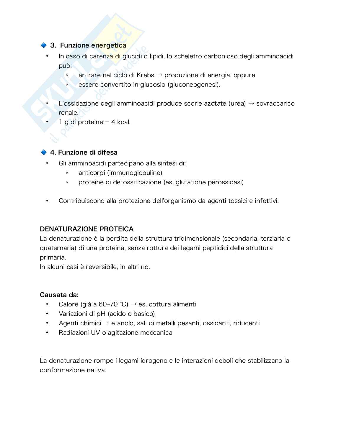 Chimica e normativa dei prodotti alimentari - proteine Pag. 6