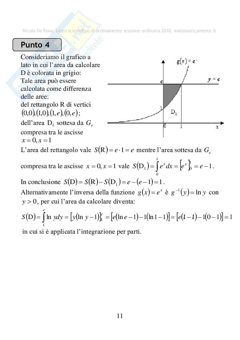 2010 - Liceo scientifico di ordinamento, sessione ordinaria Pag. 11