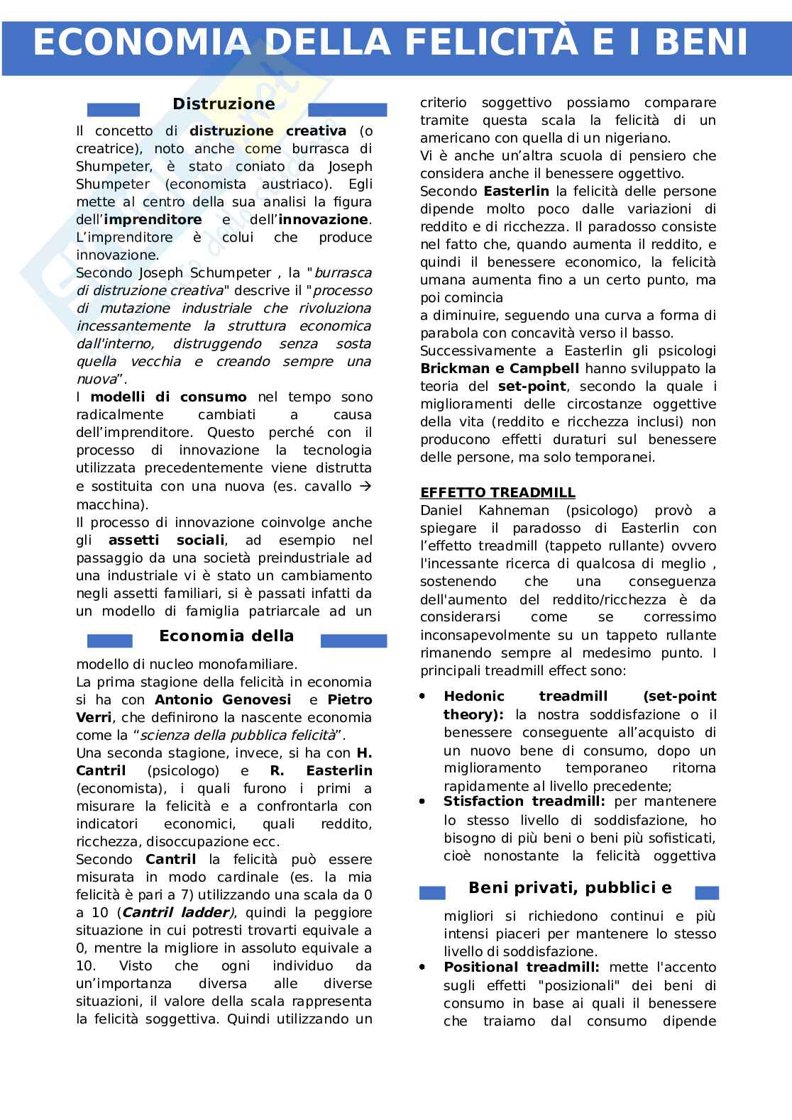 Etica e cultura d'impresa riassunti Pag. 1