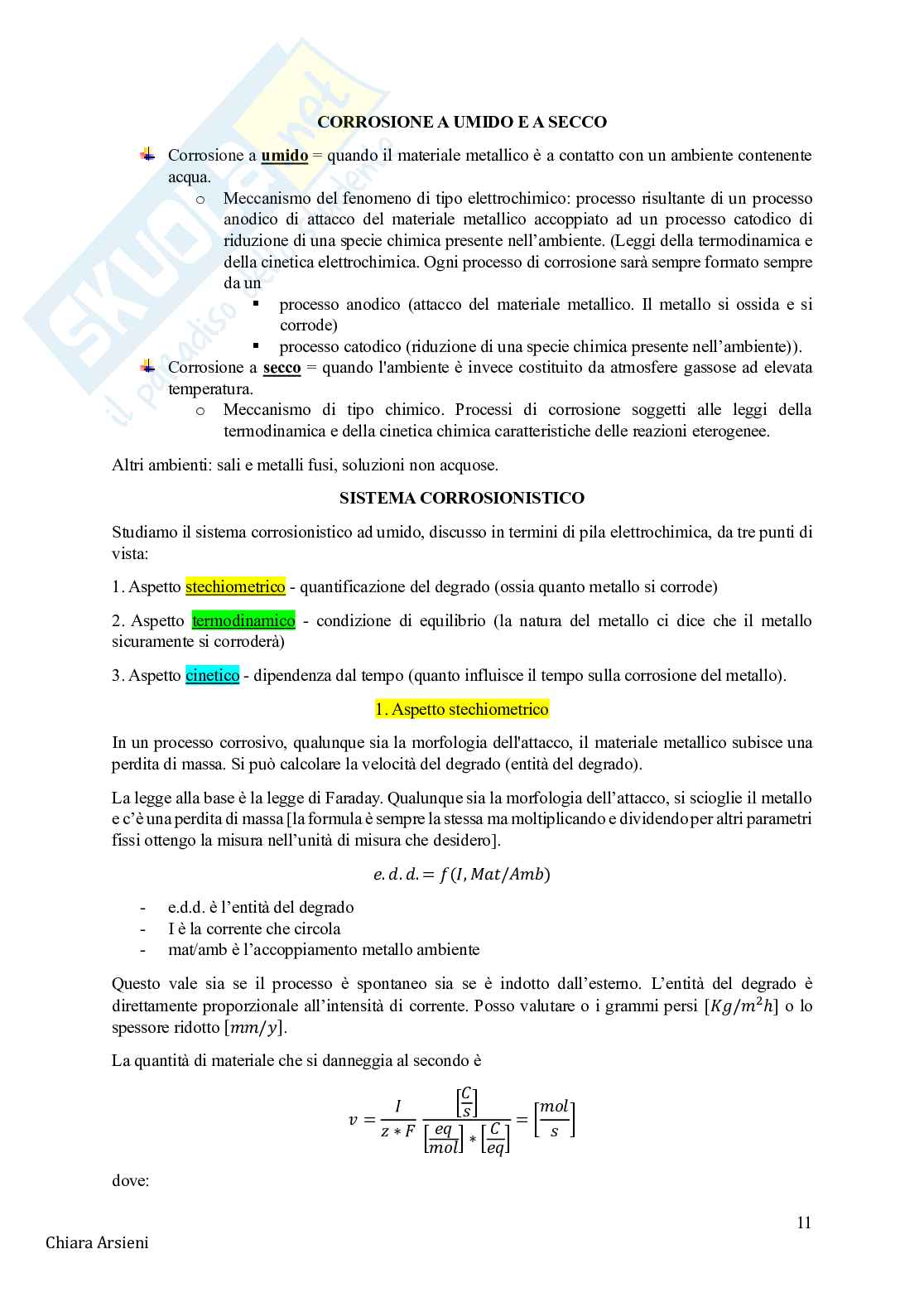 Tecnologie elettrochimiche Pag. 11