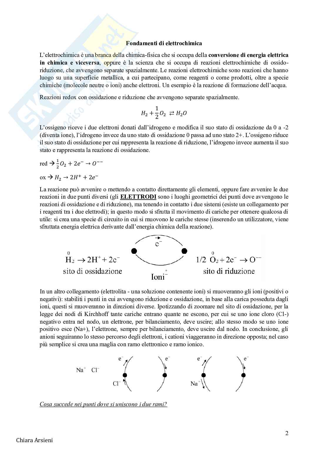Tecnologie elettrochimiche Pag. 2