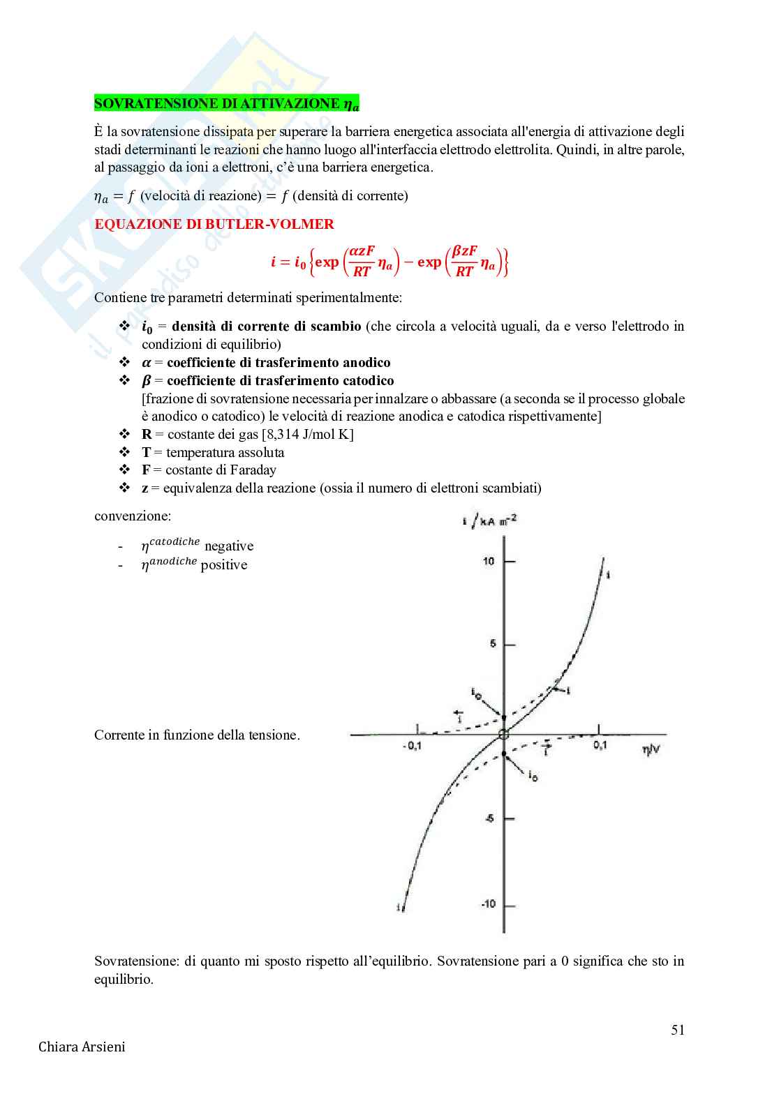 Tecnologie elettrochimiche Pag. 51