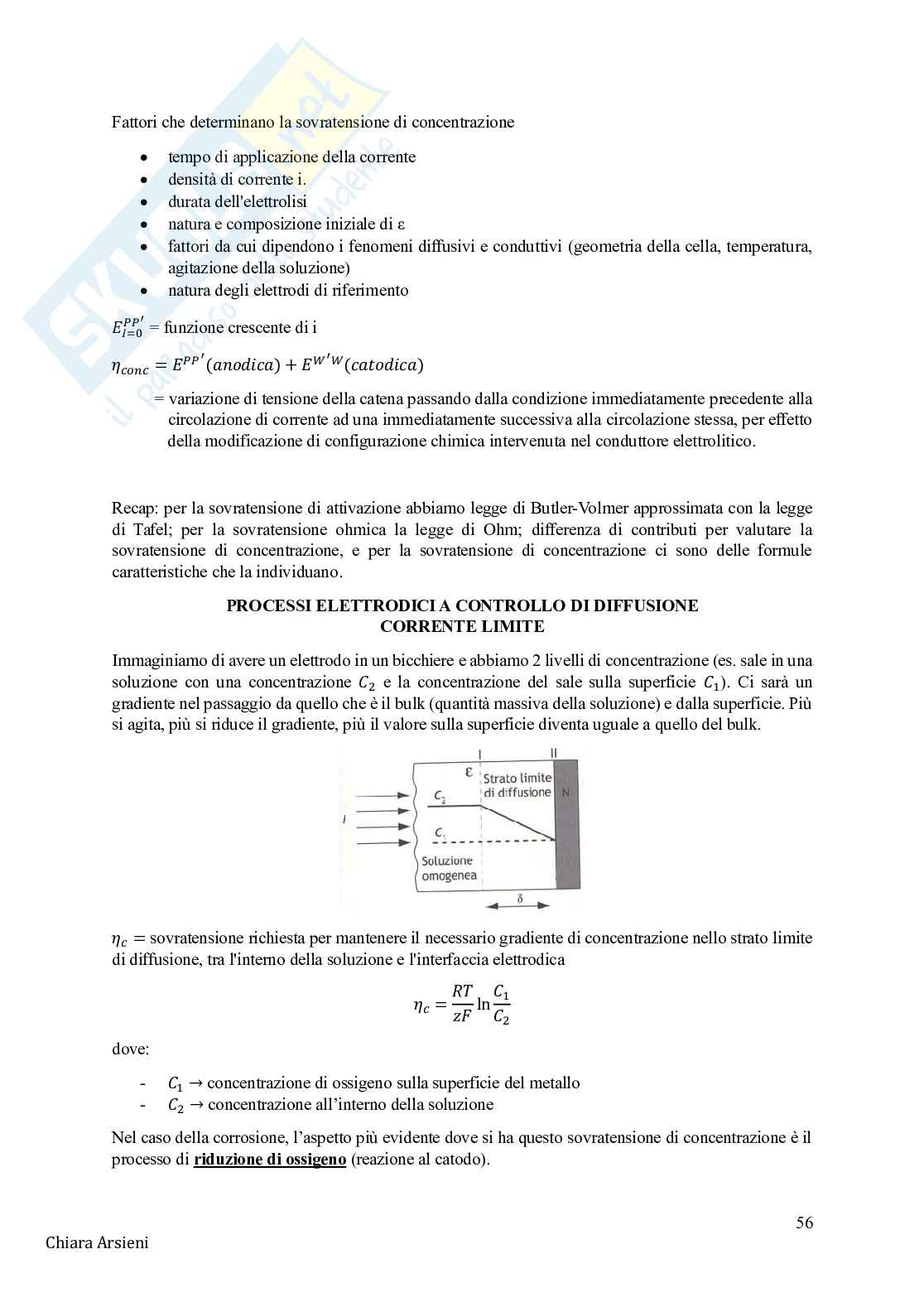Tecnologie elettrochimiche Pag. 56