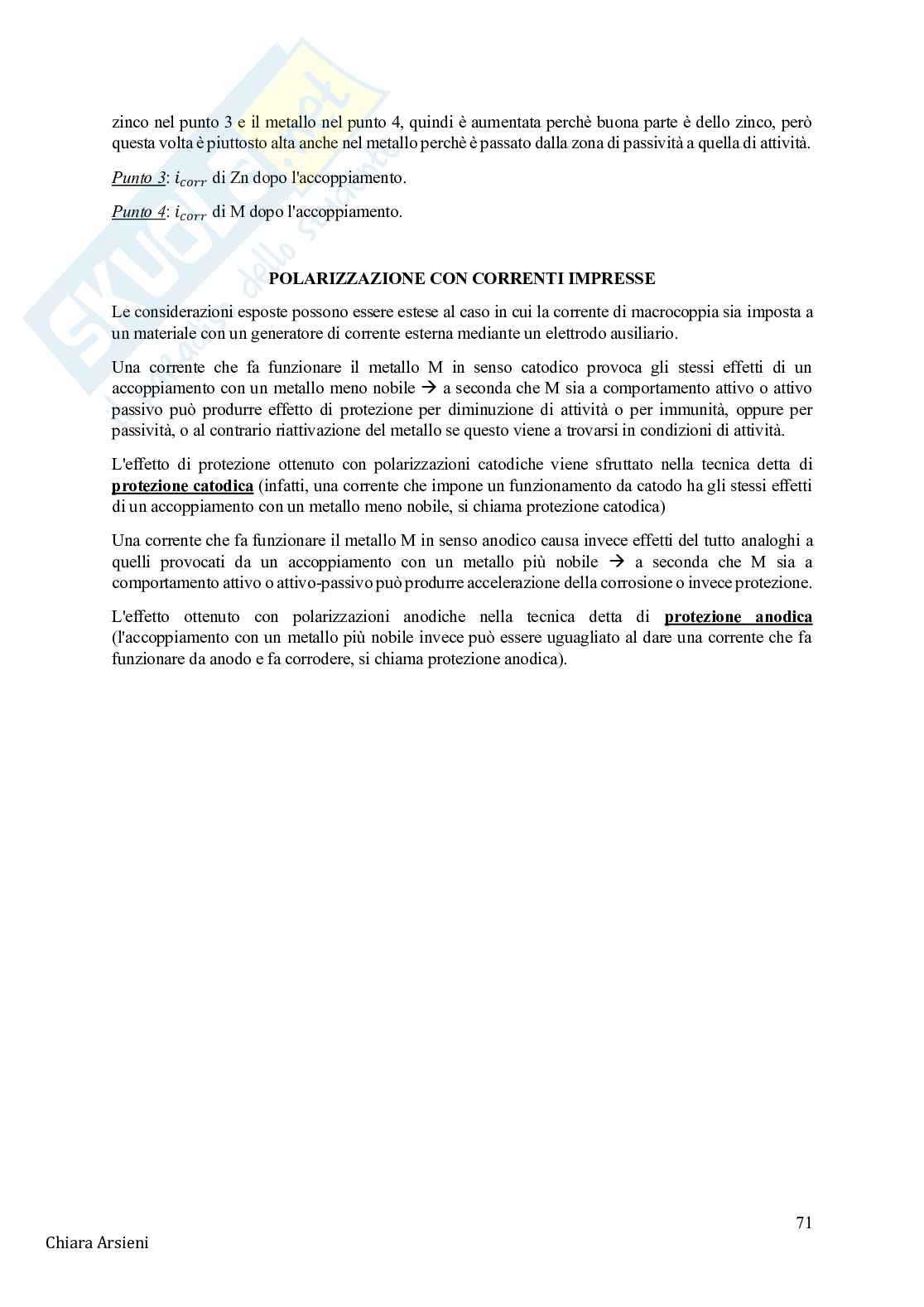 Tecnologie elettrochimiche Pag. 71